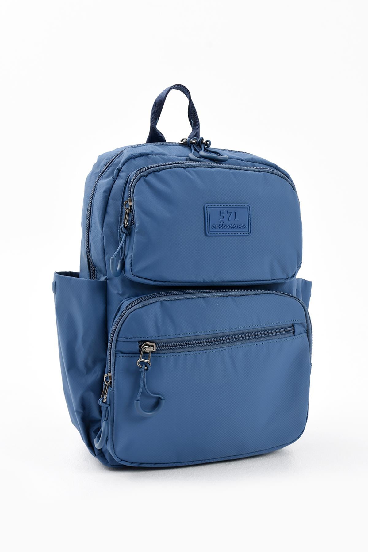 571-13-9DUltra Hafif Şik ve Su Geçirmez Orta Boy Sırt Çantası Mavi Model: (571-13-9D)