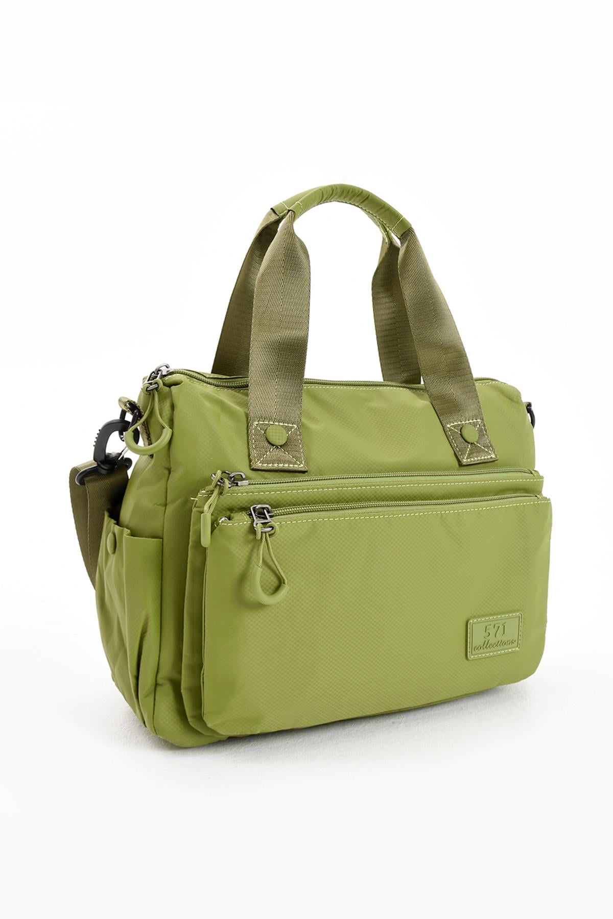 571-13-9LUltra Hafif Şik ve Su Geçirmez Orta Boy Omuz,El Çantası Yeşil Model: (571-13-9L)
