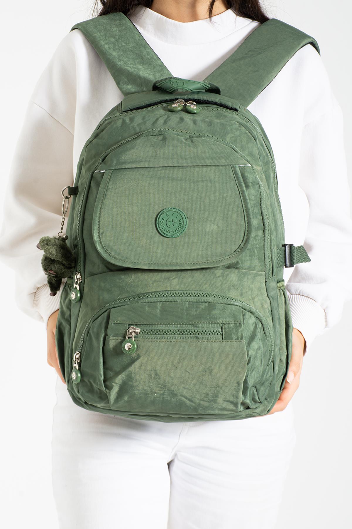 Ultra Hafif Sırt Çantası Unisex Yeşil (Model: 571-3D)