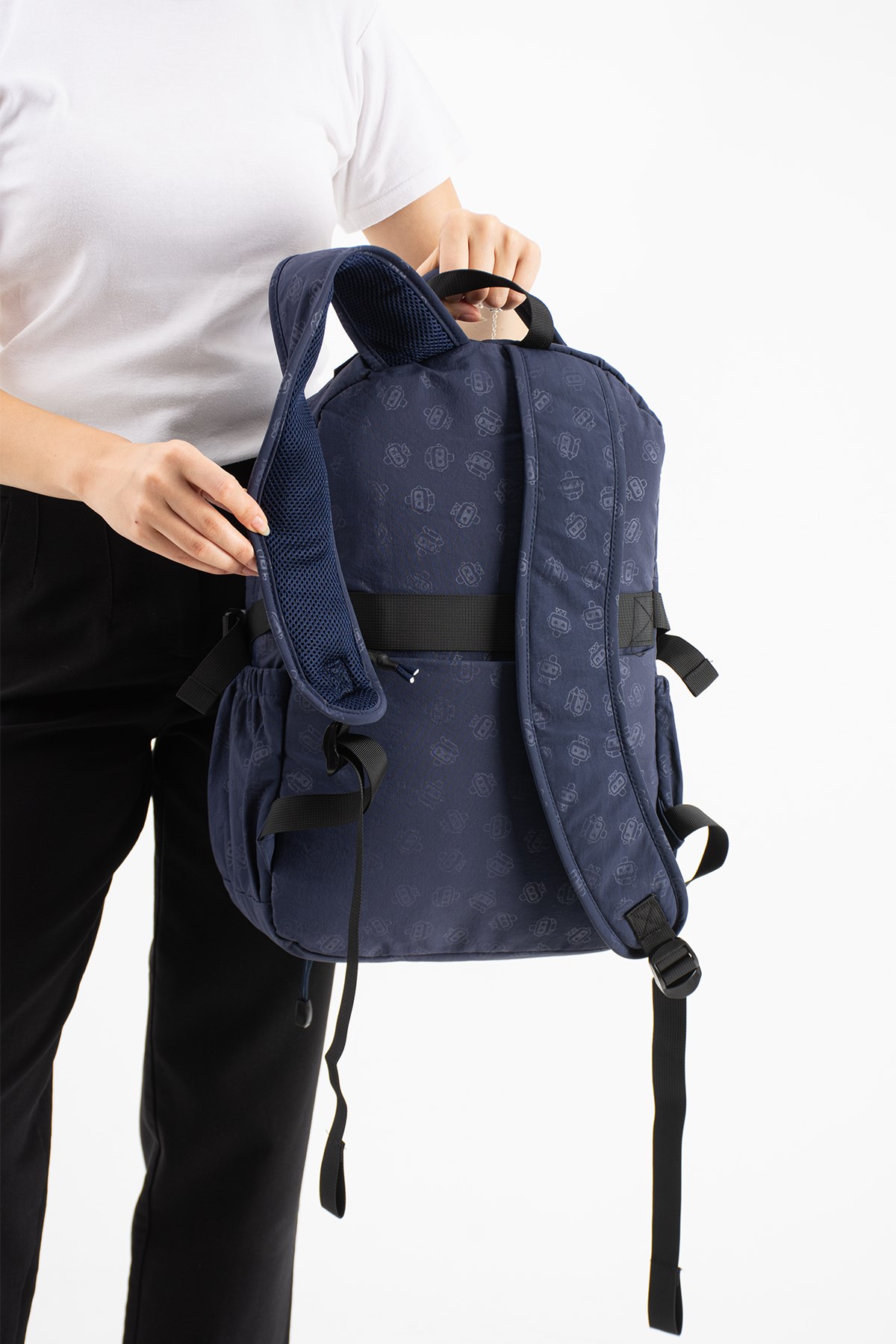 VNT-9BUnisex, Ultra Hafif, Çok Cepli, Sırt Çantası Lacivert Model: (VNT-9B)