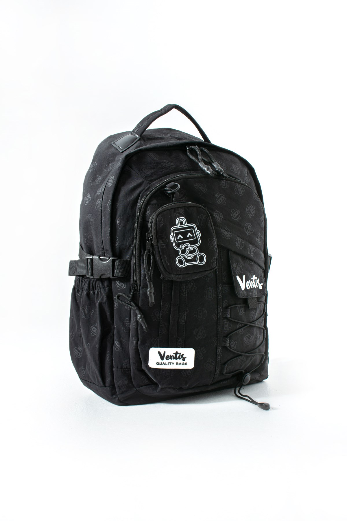 VNT-9BUnisex, Ultra Hafif, Çok Cepli, Sırt Çantası Siyah Model: (VNT-9B)