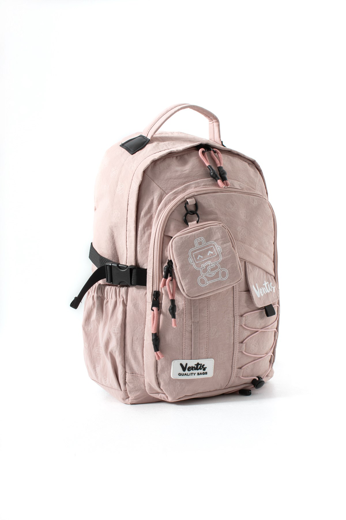 VNT-9BUnisex, Ultra Hafif, Çok Cepli, Sırt Çantası Pembe Model: (VNT-9B)