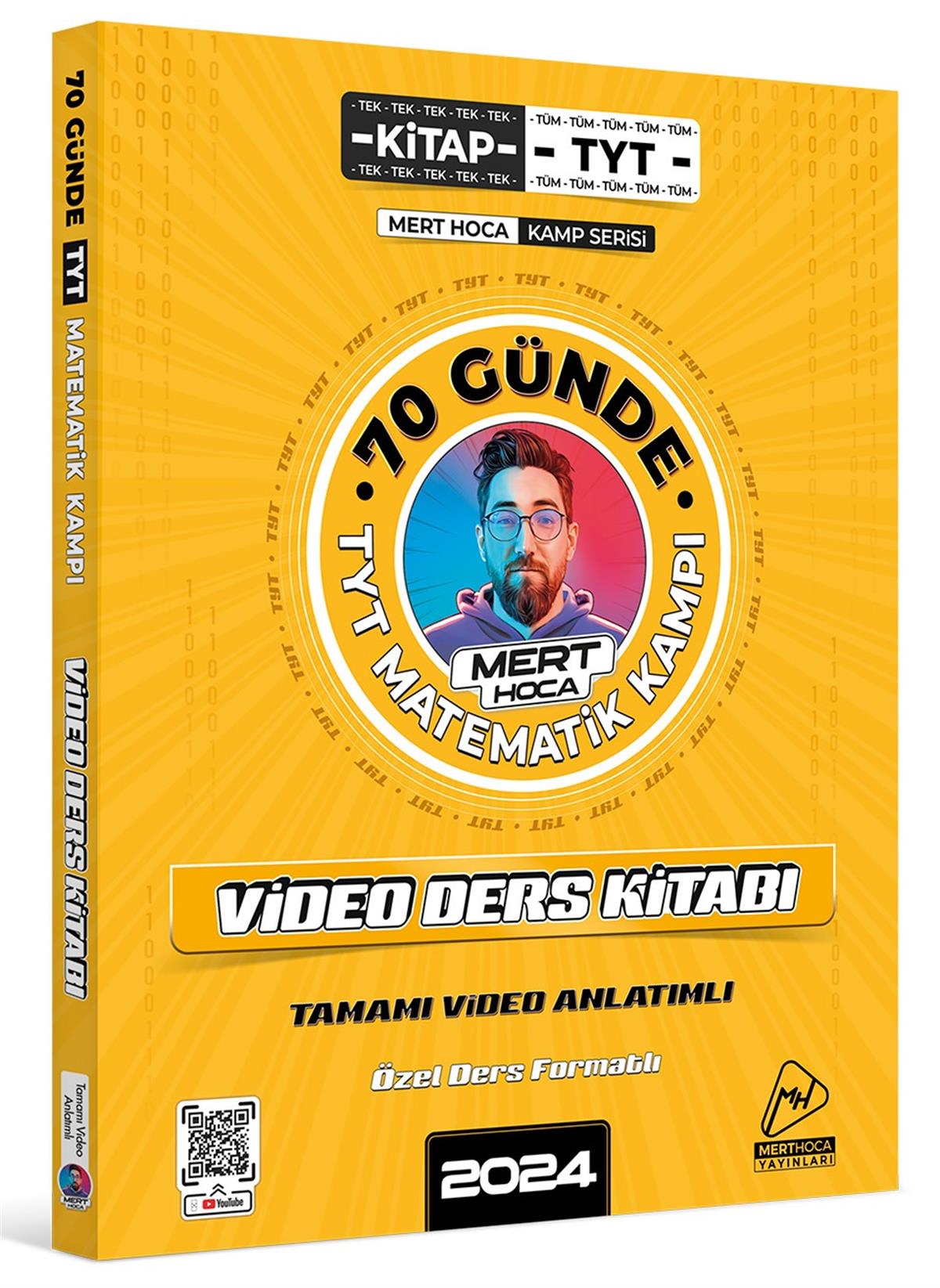2024-70 Günde TYT Matematik Video Ders Kitabı
