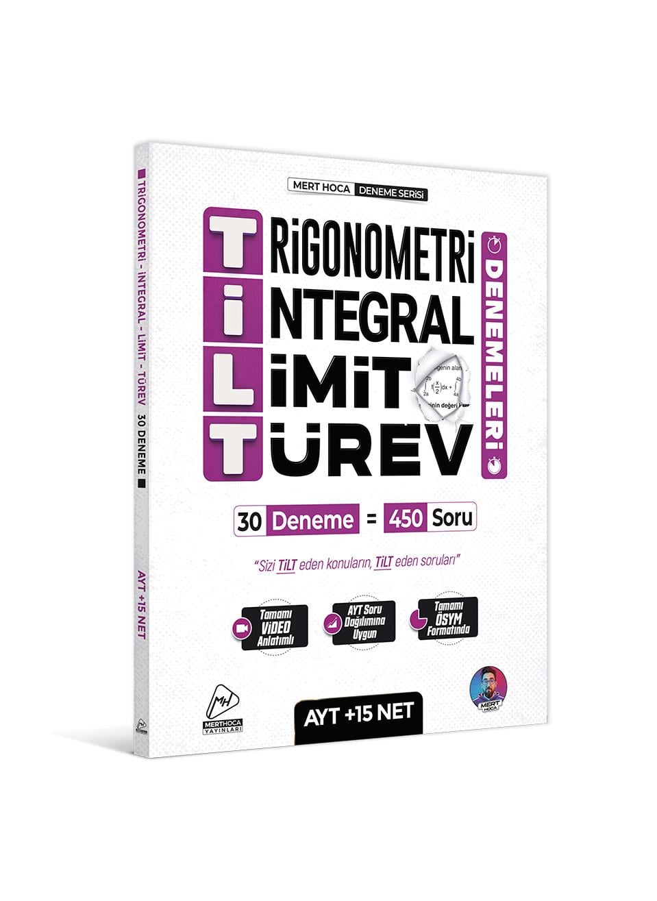 2024 MERT HOCA AYT TİLT DENEMELERİ - TRİGONOMETRİ İNTEGRAL LİMİT TÜREV 30'LU DENEME
