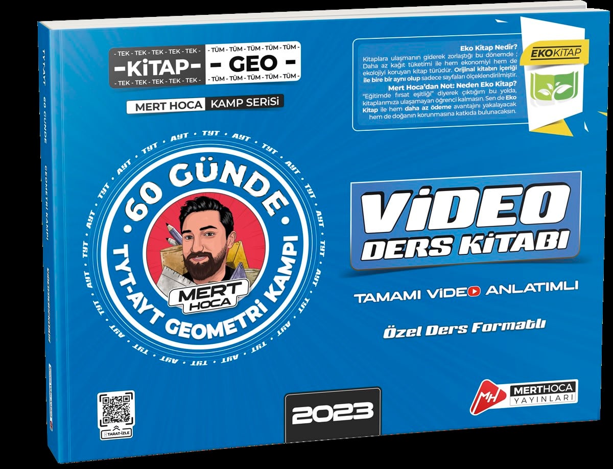60 GÜNDE TYT-AYT GEOMETRİ KAMPI VİDEO DERS KİTABI EKO