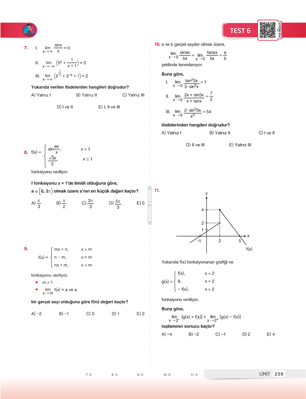 90 Günde AYT Matematik Soru Bankası - 2024