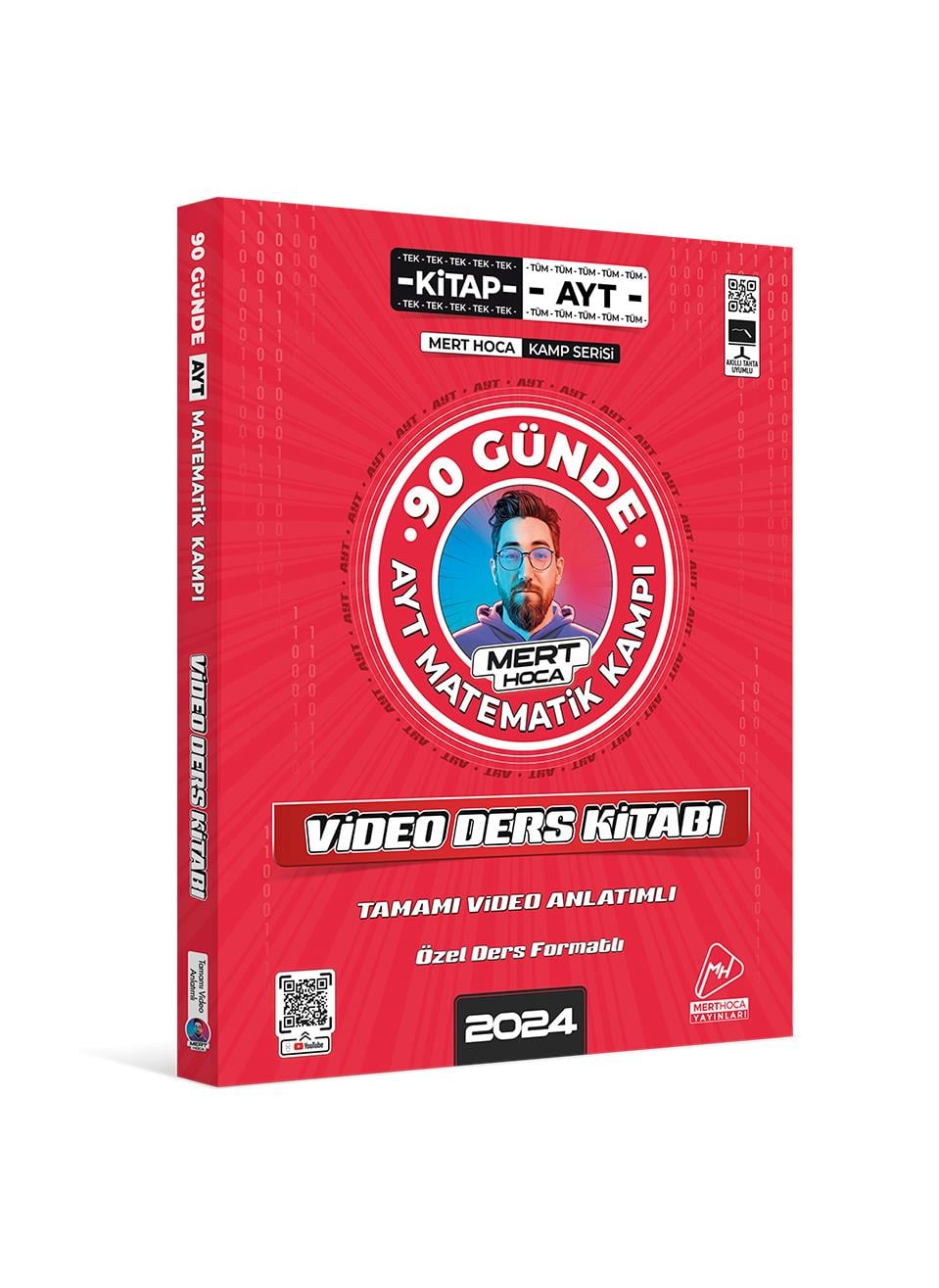 90 Günde AYT Matematik Video Ders Kitabı-2024
