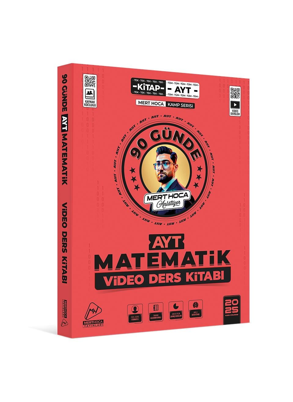 90 GÜNDE AYT MATEMATİK VİDEO DERS KİTABI 2025 MODEL 