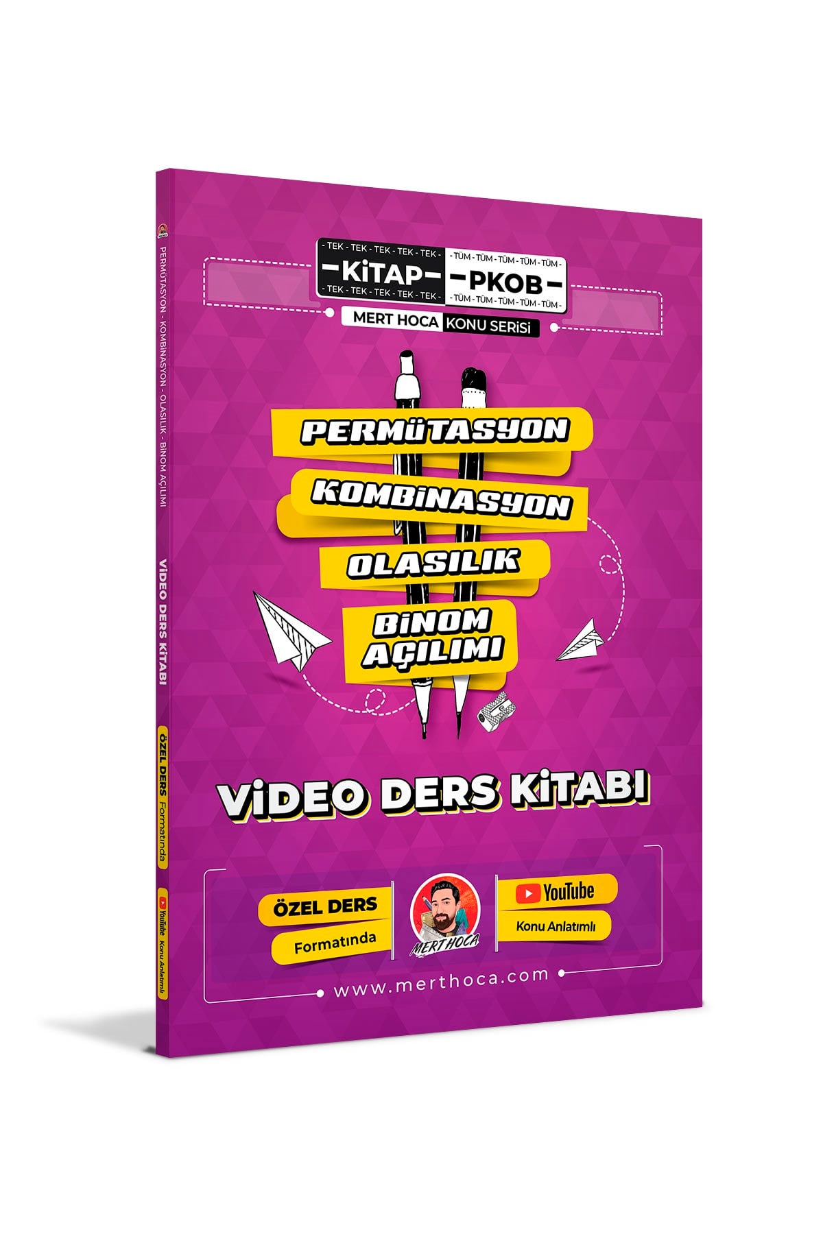 Permütasyon Kombinasyon Olasılık Binom Açılımı Video Ders Kitabı