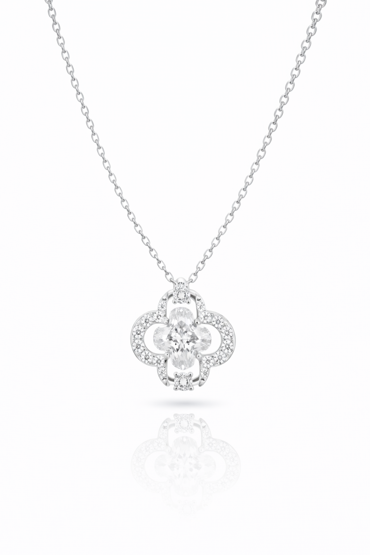 Çelik SetYonca Tasarım Çelik Takı Set