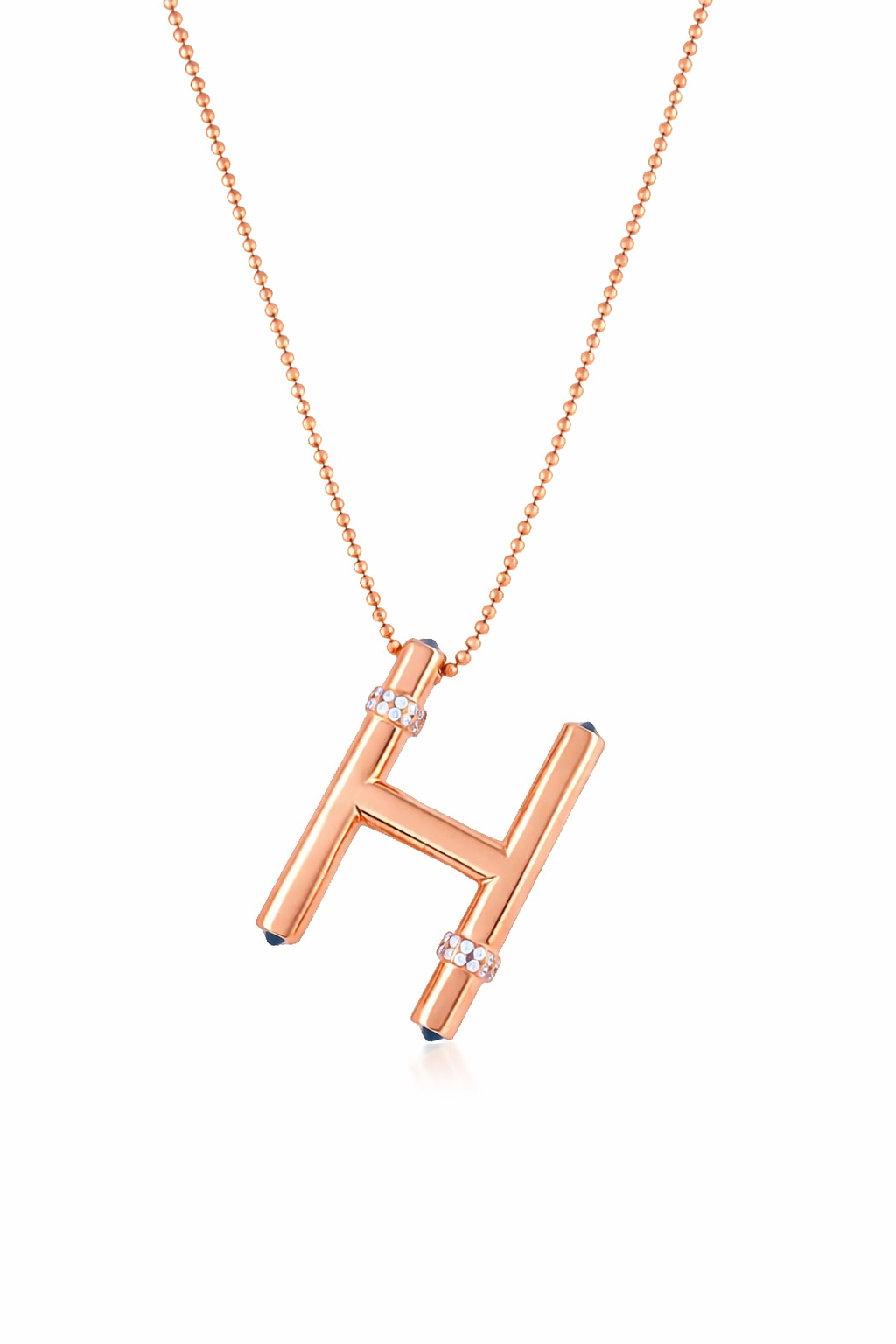 Gümüş KolyeLetter H Elegance Necklace