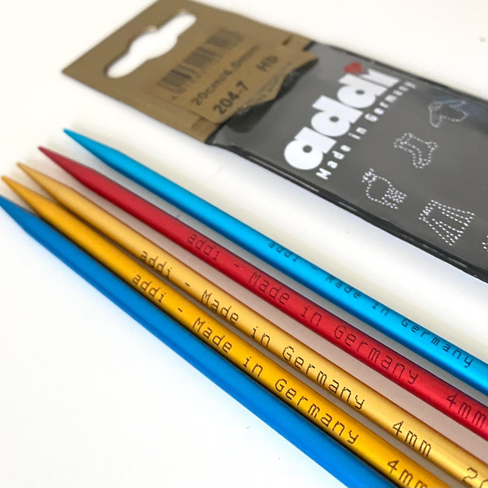 Addi 20 Cm 5' li Renkli Çorap Şişi 204-7  4 Mm