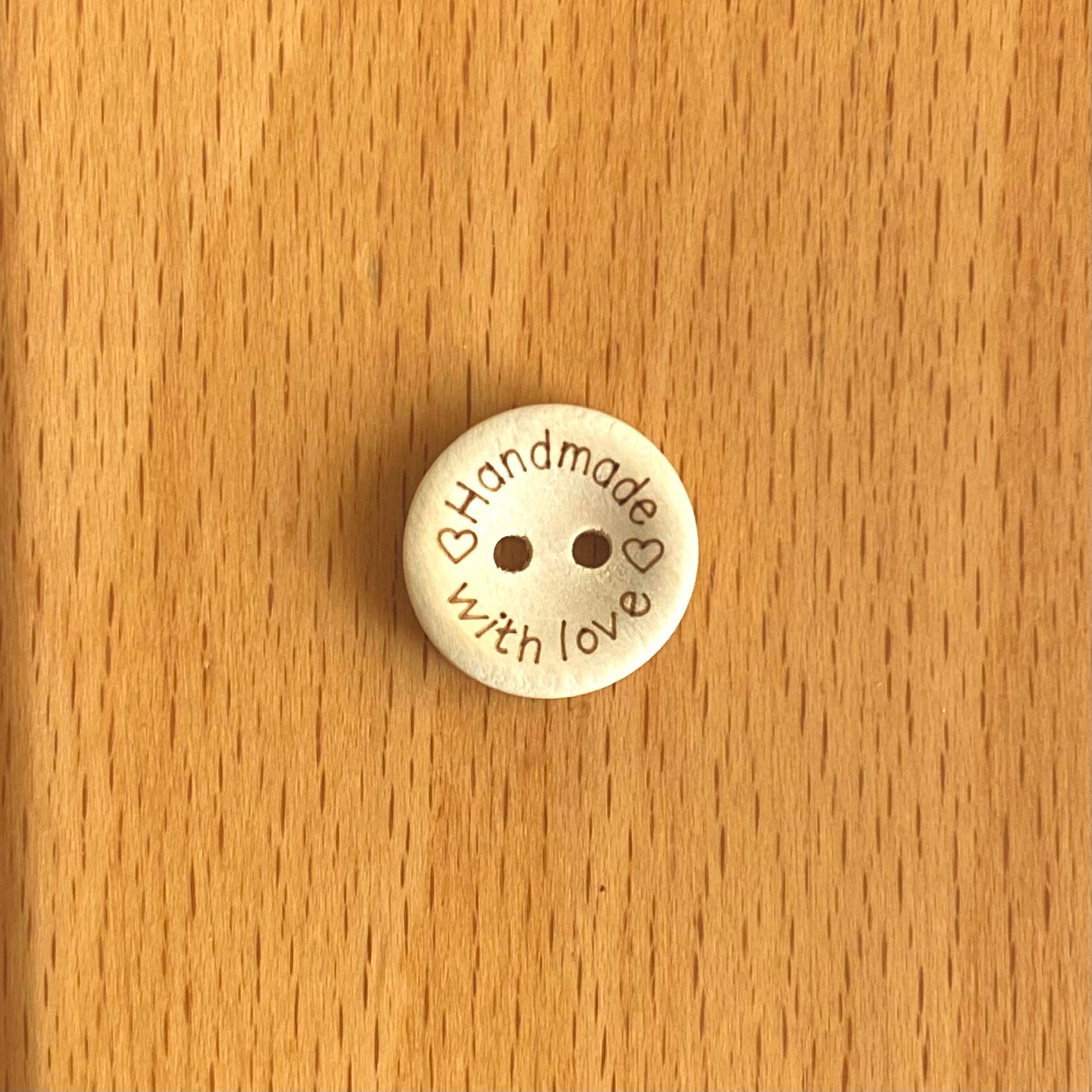 Ahşap Handmade Düğme 1.5 Cm