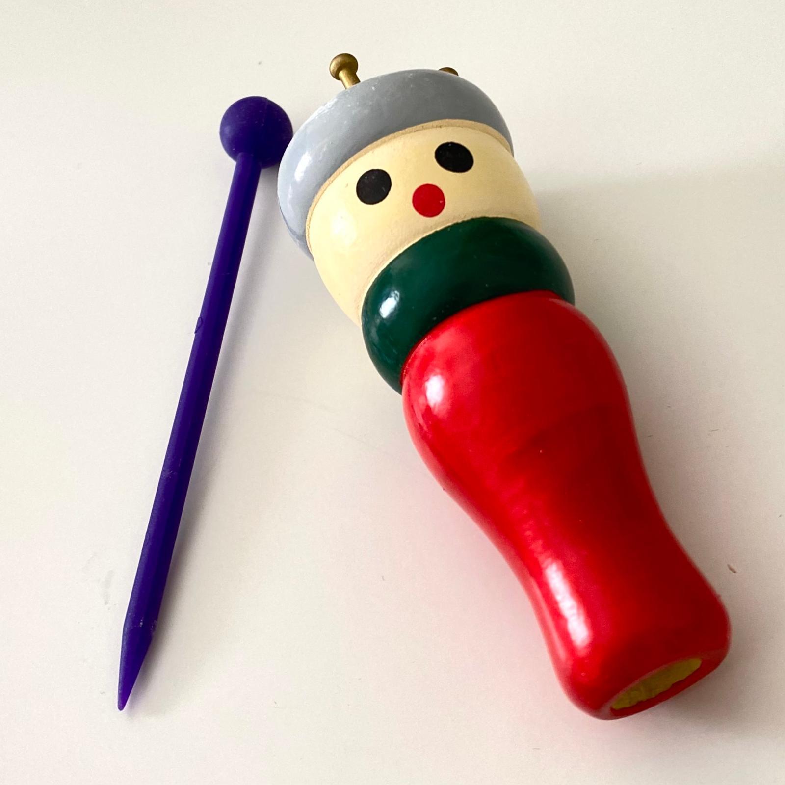 Ahşap Trikotin-Zincir Örgü Aparatı 