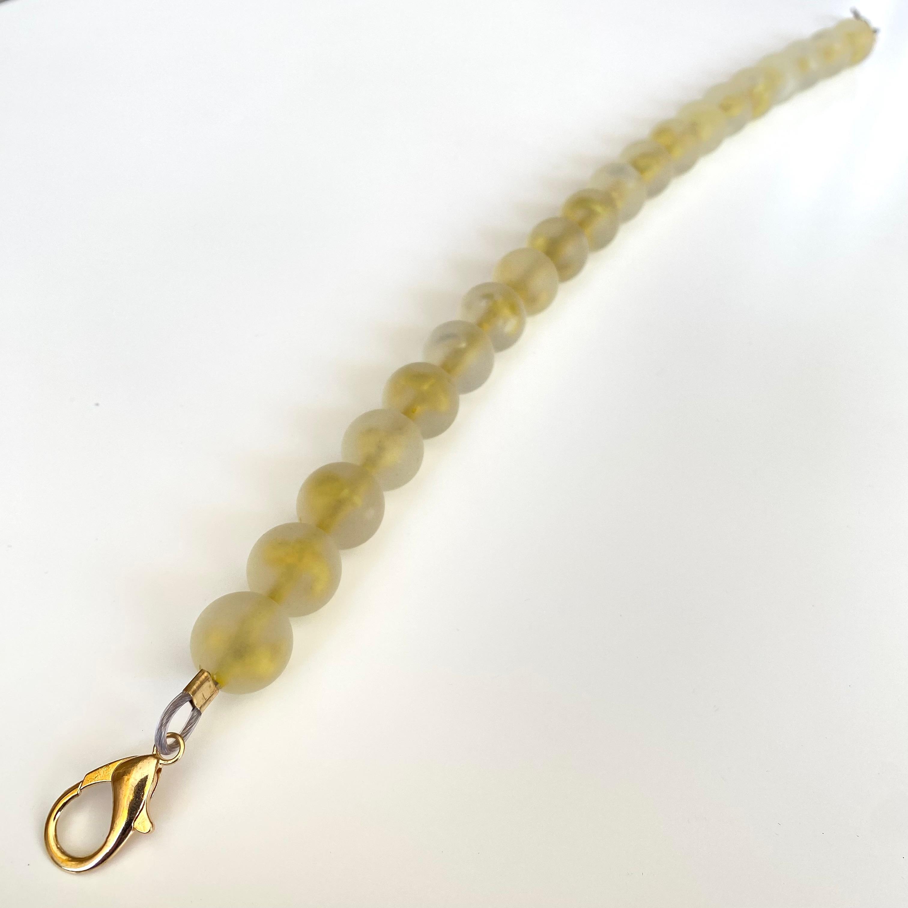 Akrilik Buzlu Çanta Sapı Ba-0078 45 Cm Sarı