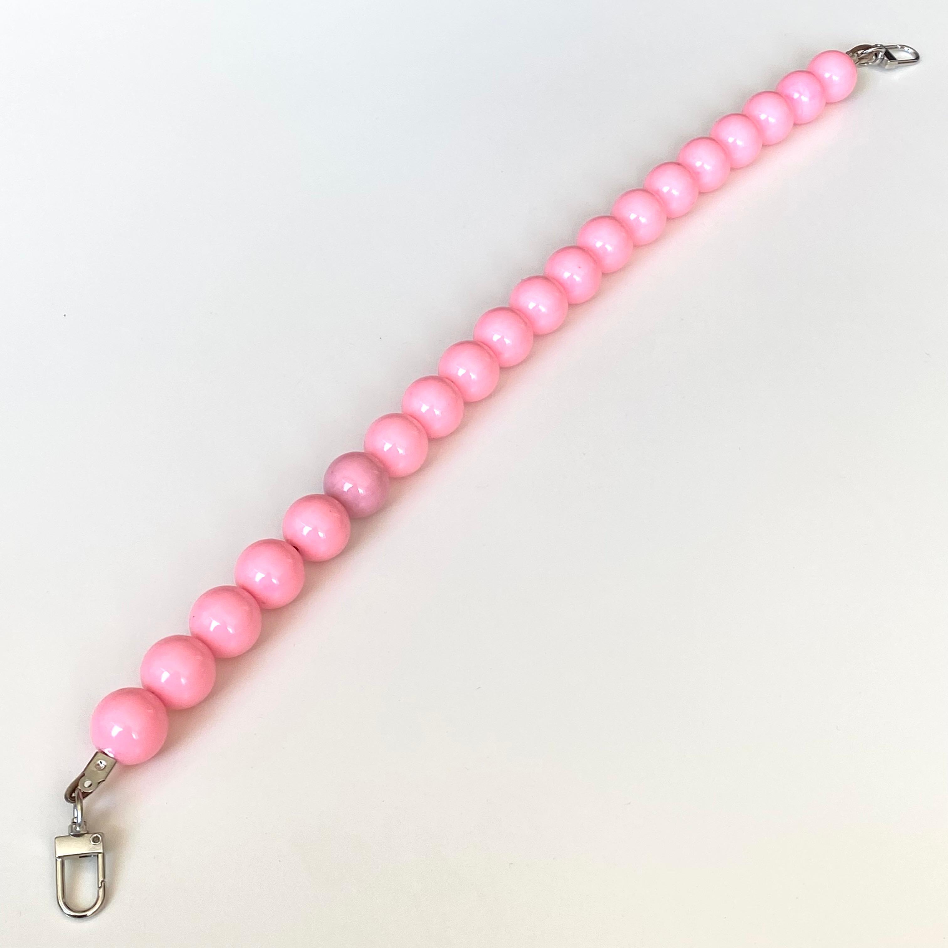 Akrilik Mat Çanta Sapı Ba-0080 45 Cm Bebe Pembe