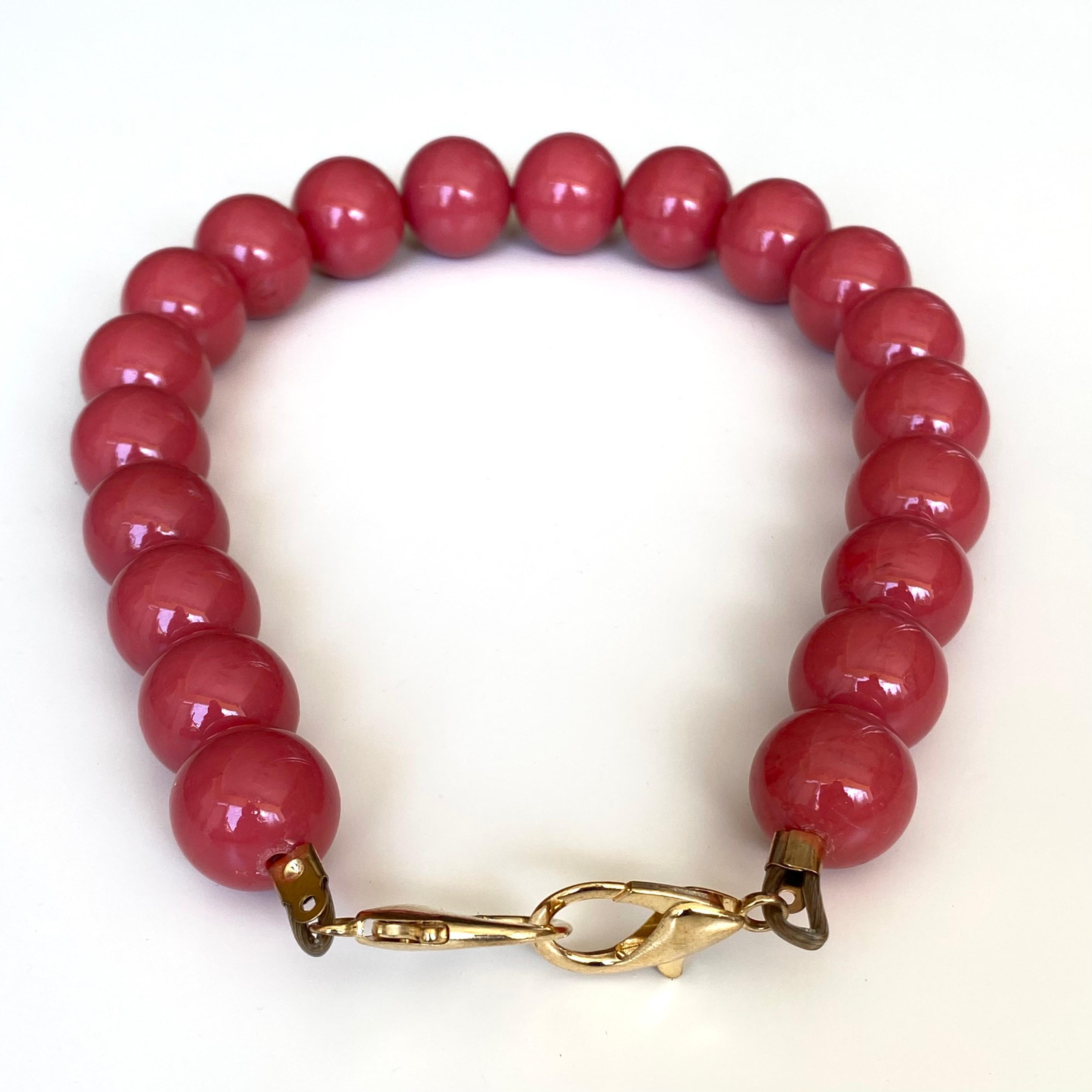 Akrilik Mat Çanta Sapı Ba-0080 45 Cm Mat Fuşya