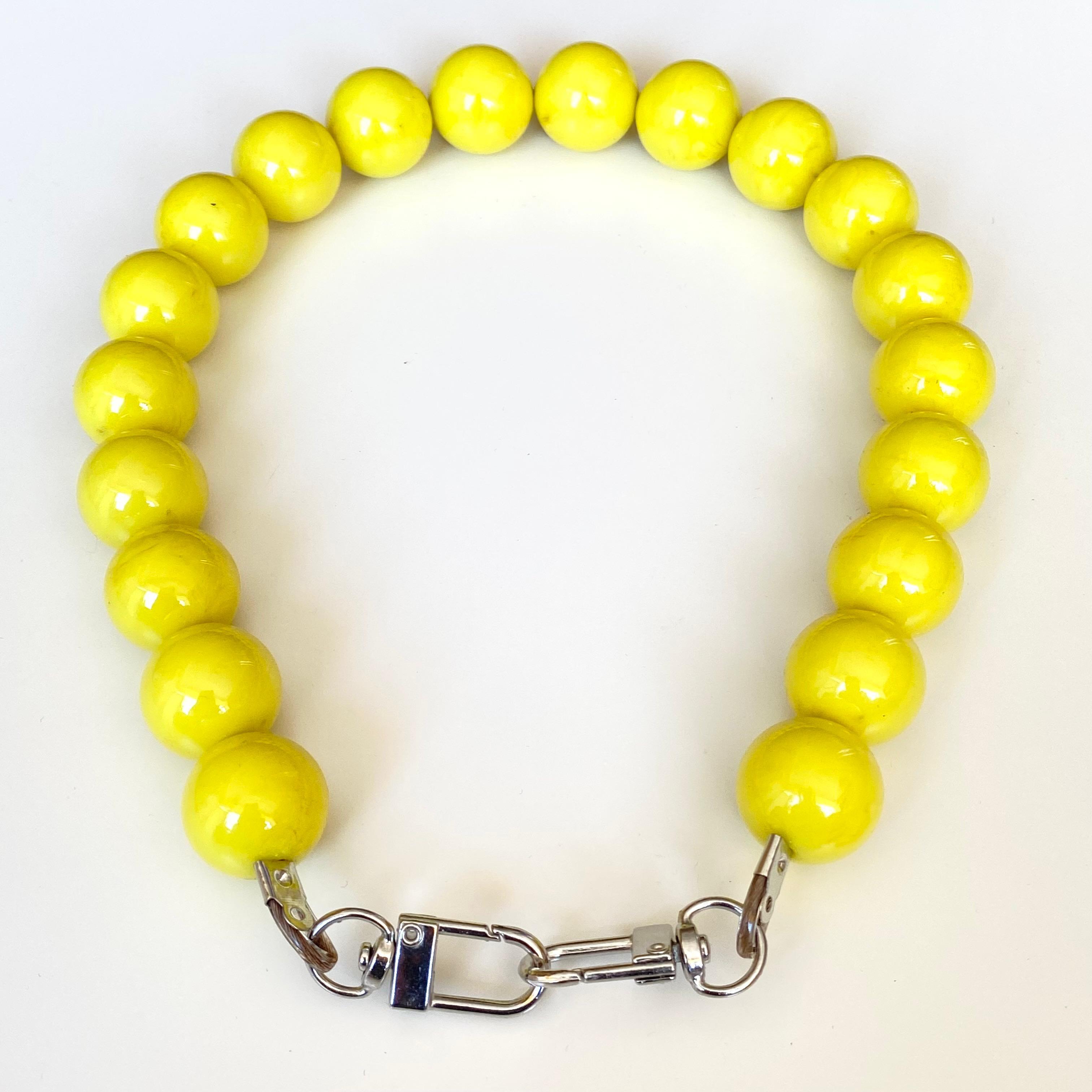 Akrilik Mat Çanta Sapı Ba-0080 45 Cm Sarı