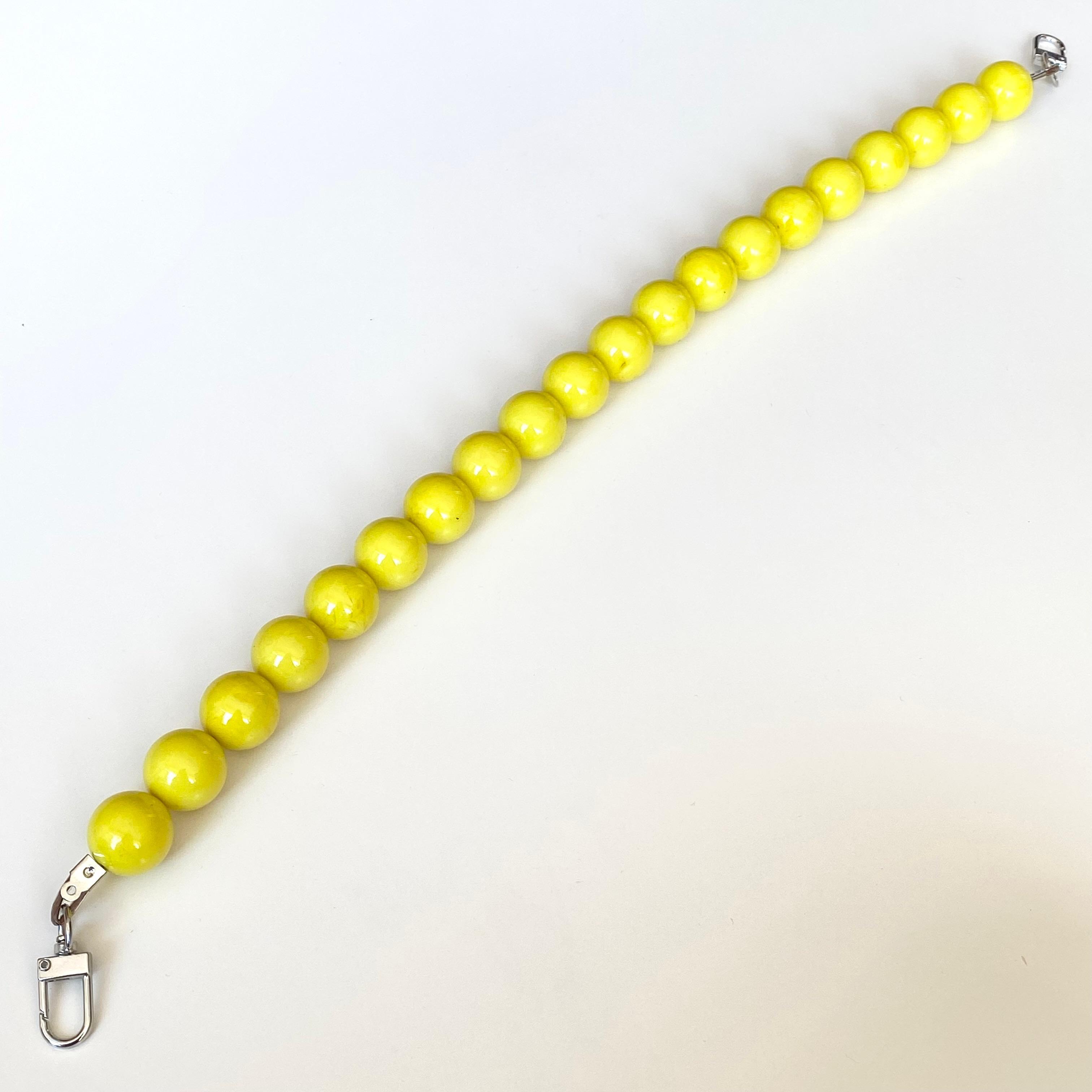 Akrilik Mat Çanta Sapı Ba-0080 45 Cm Sarı