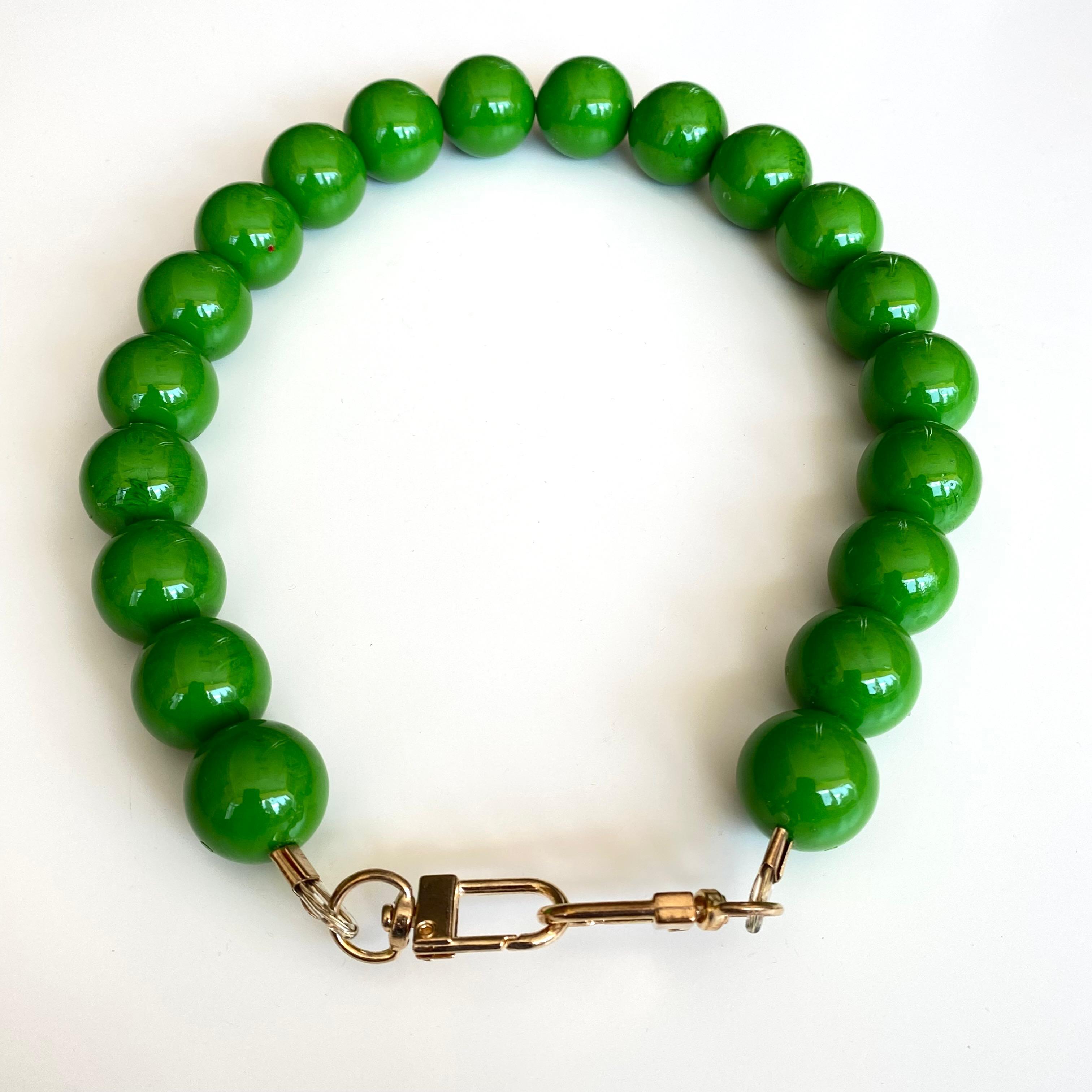 Akrilik Mat Çanta Sapı Ba-0080 45 Cm Yeşil A