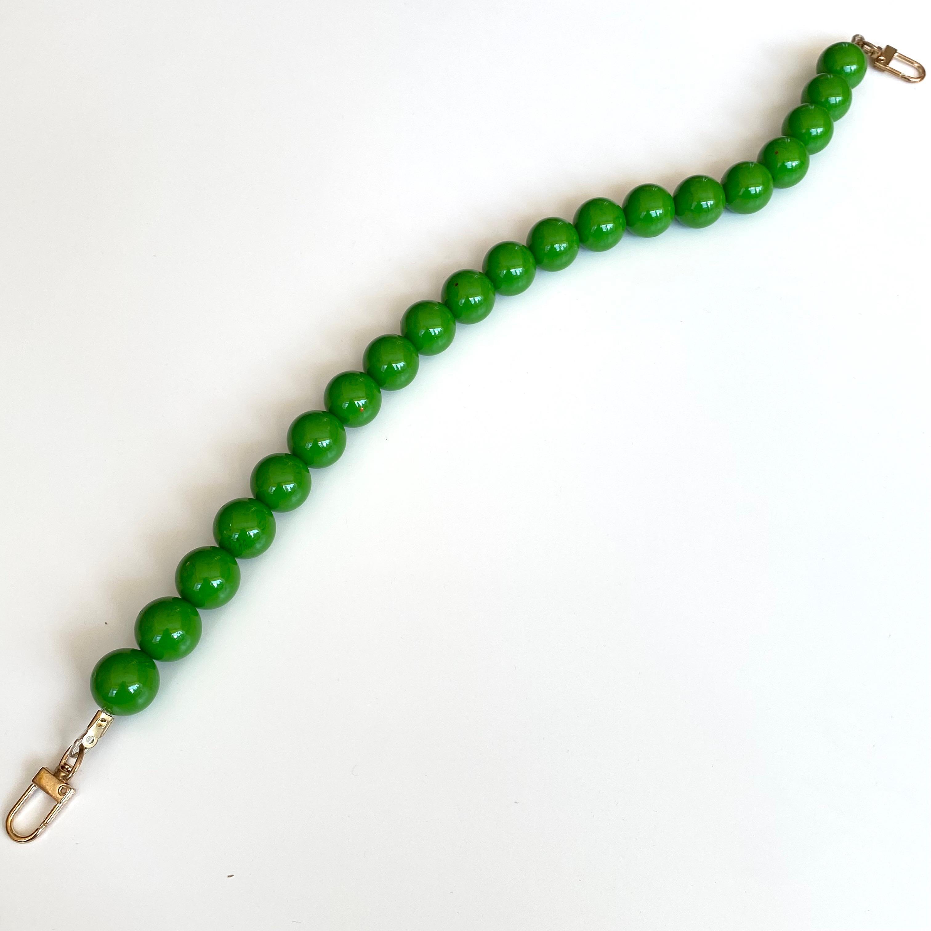 Akrilik Mat Çanta Sapı Ba-0080 45 Cm Yeşil A