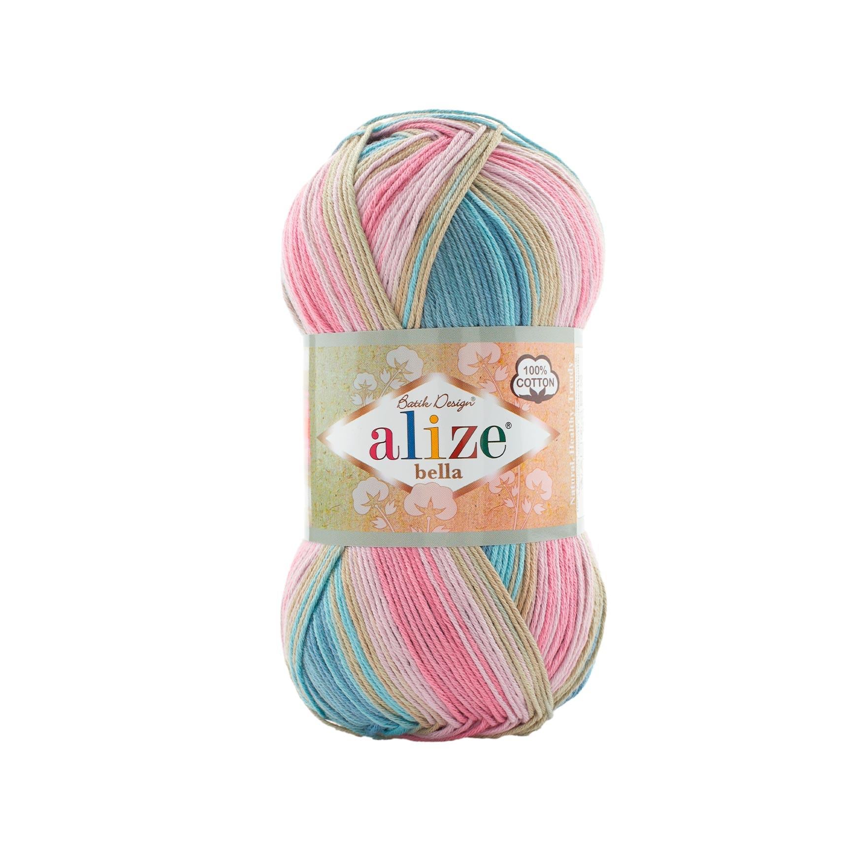 Alize Bella Batik 100 Gr %100 Pamuk 2970