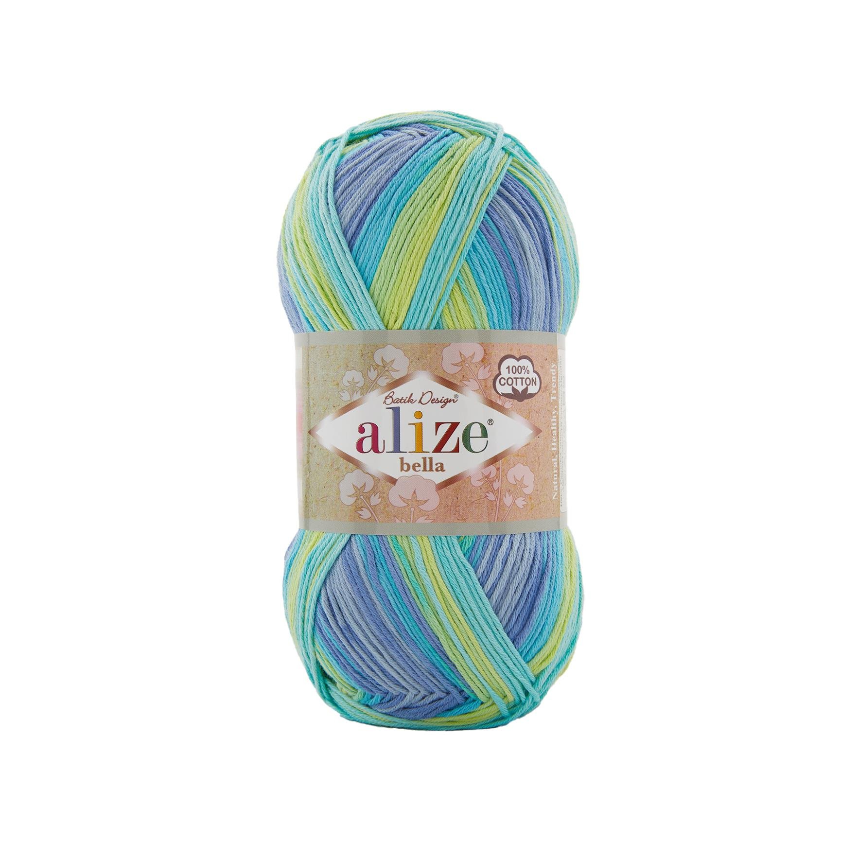 Alize Bella Batik 100 Gr %100 Pamuk 4146
