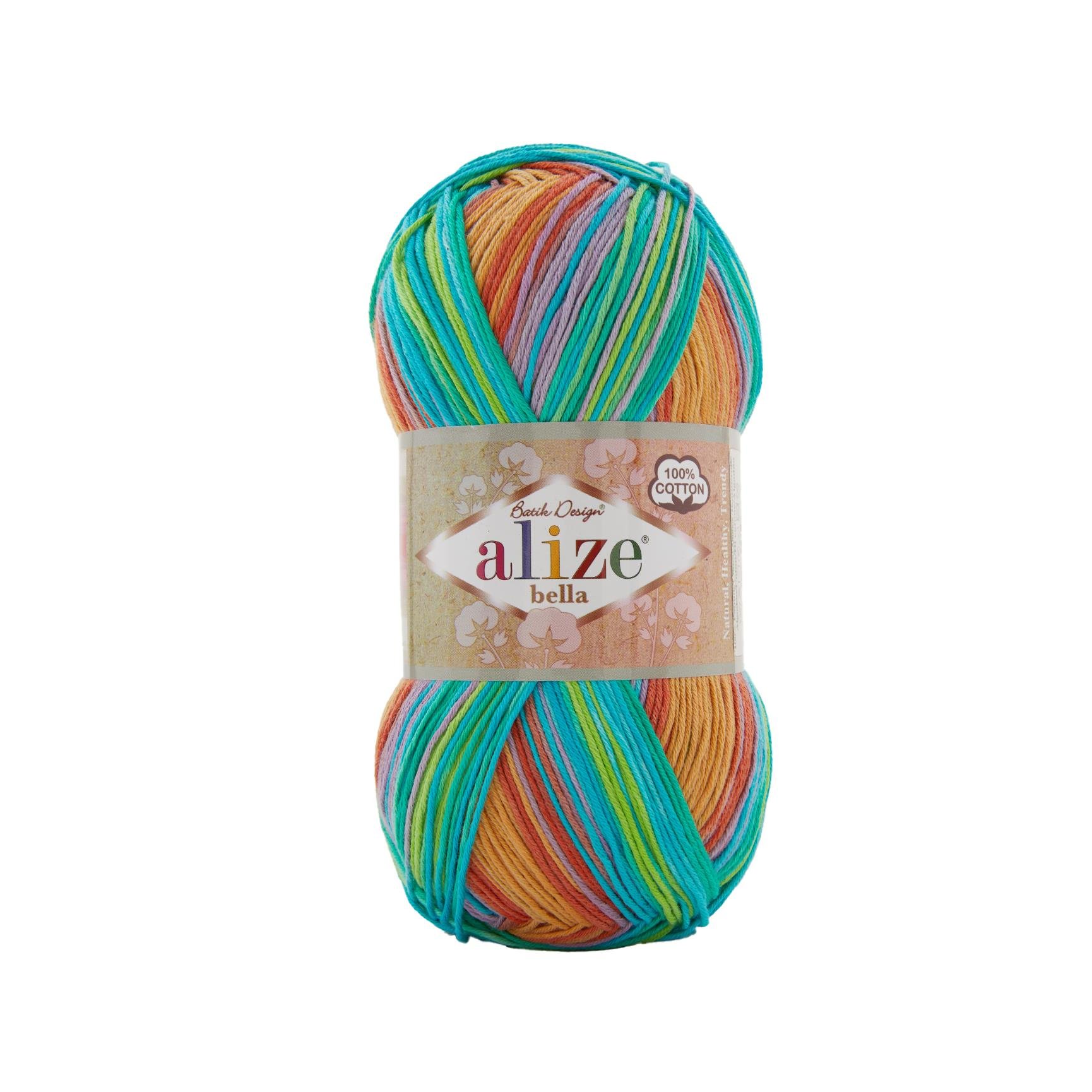Alize Bella Batik 100 Gr %100 Pamuk 4530