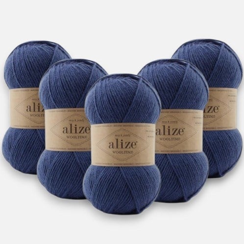 Alize Wooltime 797 Örgü İpi %75 Yünlü 5 Adet