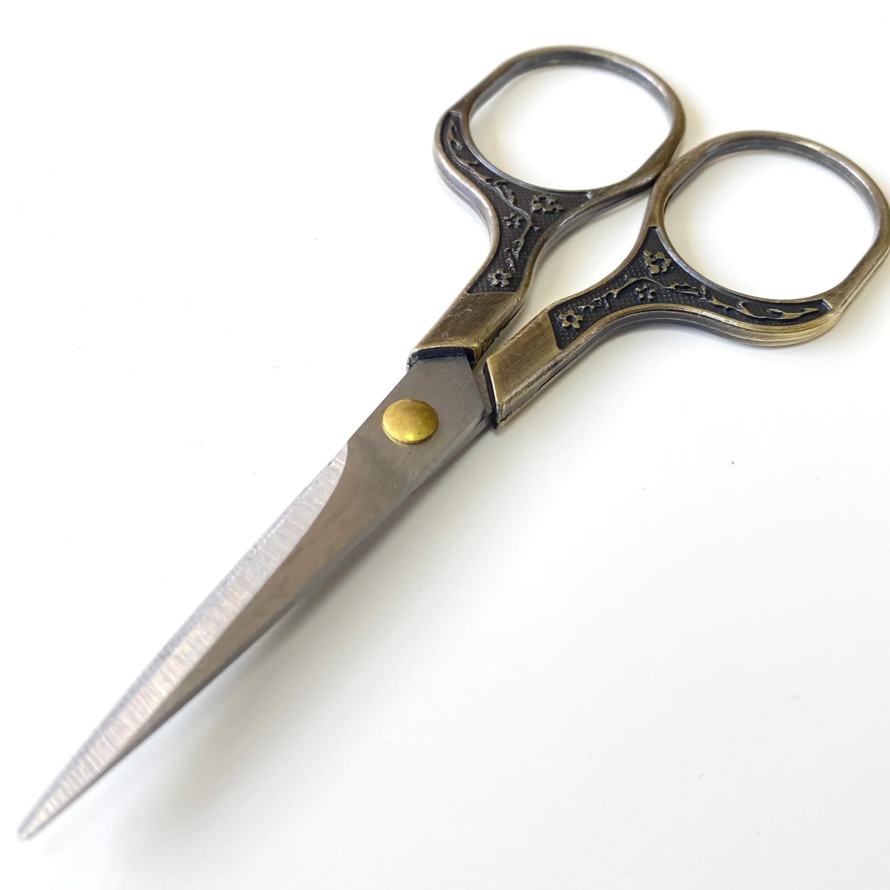 Antik Desenli Dikiş ve Nakış Makası 12.5 Cm Antik 53920