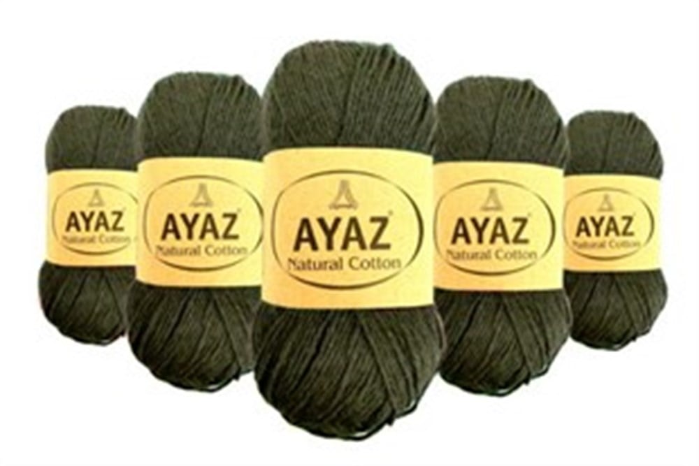 Ayaz Natural Cotton 4601 koyu yeşil