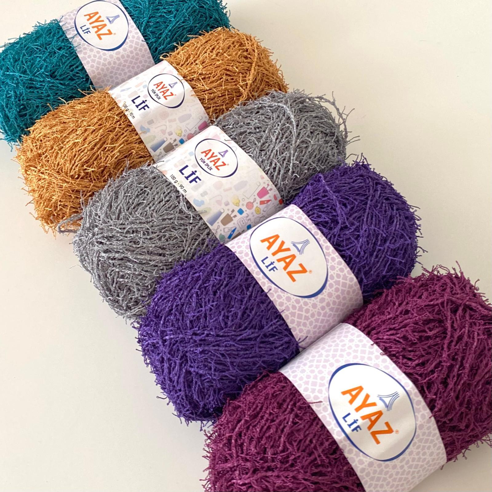 Ayaz Sert Sakal Lif İpi, Banyo Lif İpi, Bulaşık İpi 5'li Renk Seti A Seri