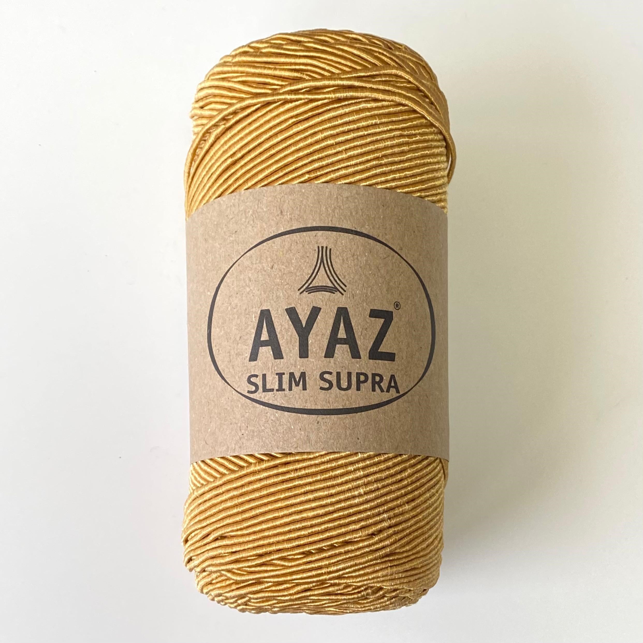Ayaz Slim Supla Mumlu İp, Runner İpi 200 Gr (%80 Pamuk %20 Poly.) 1111