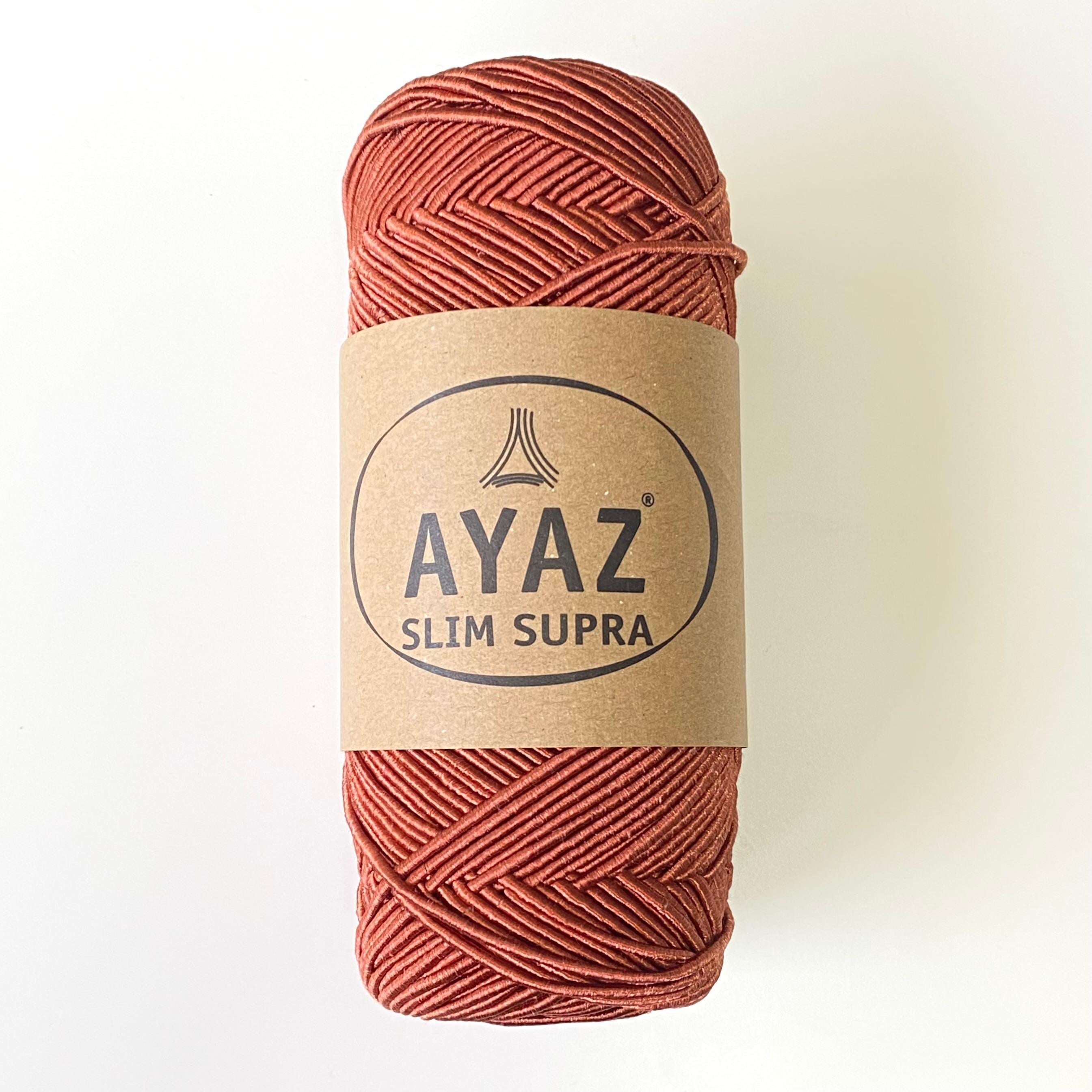 Ayaz Slim Supla Mumlu İp, Runner İpi 200 Gr (%80 Pamuk %20 Poly.) 1507