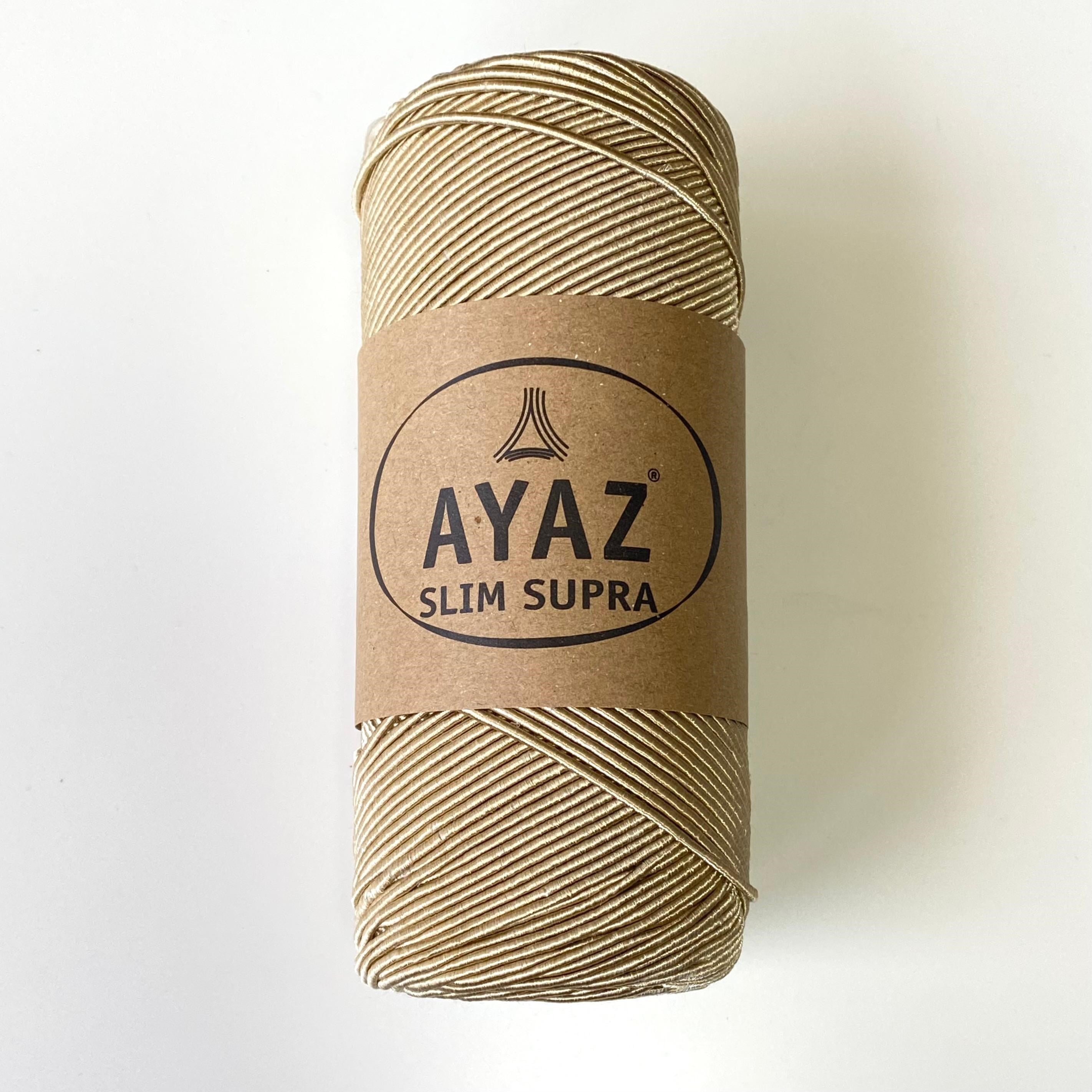 Ayaz Slim Supla Mumlu İp, Runner İpi 200 Gr (%80 Pamuk %20 Poly.) 2199