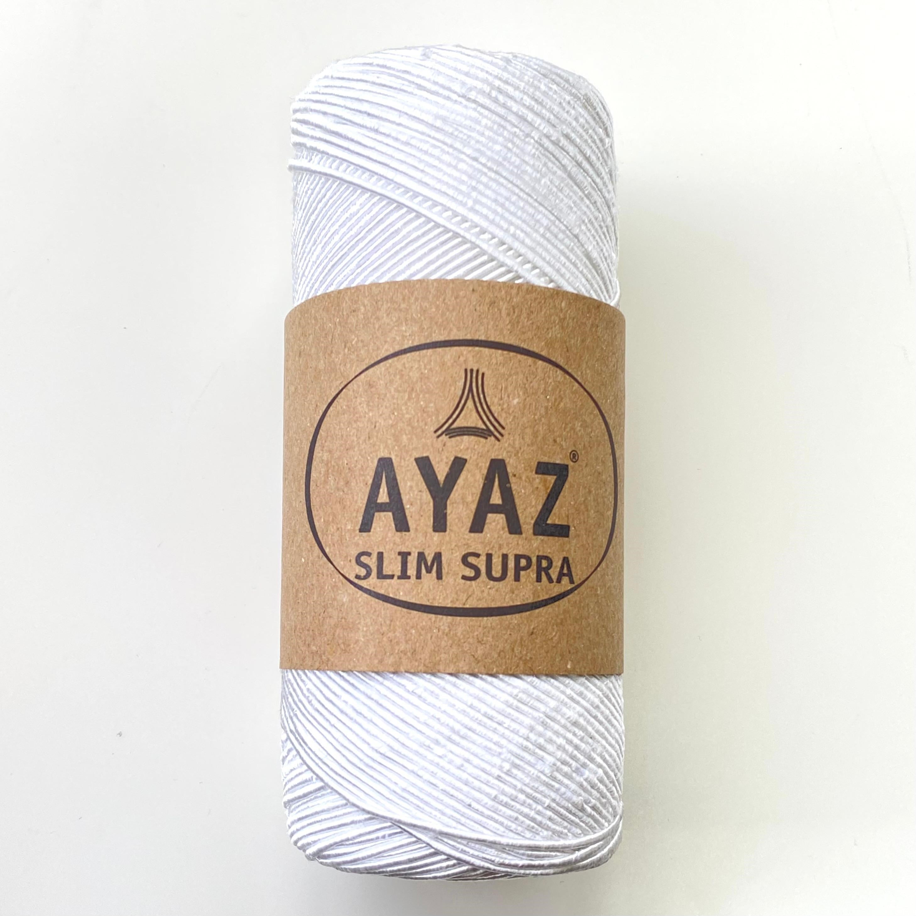 Ayaz Slim Supla Mumlu İp, Runner İpi 200 Gr (%80 Pamuk %20 Poly.) 1208