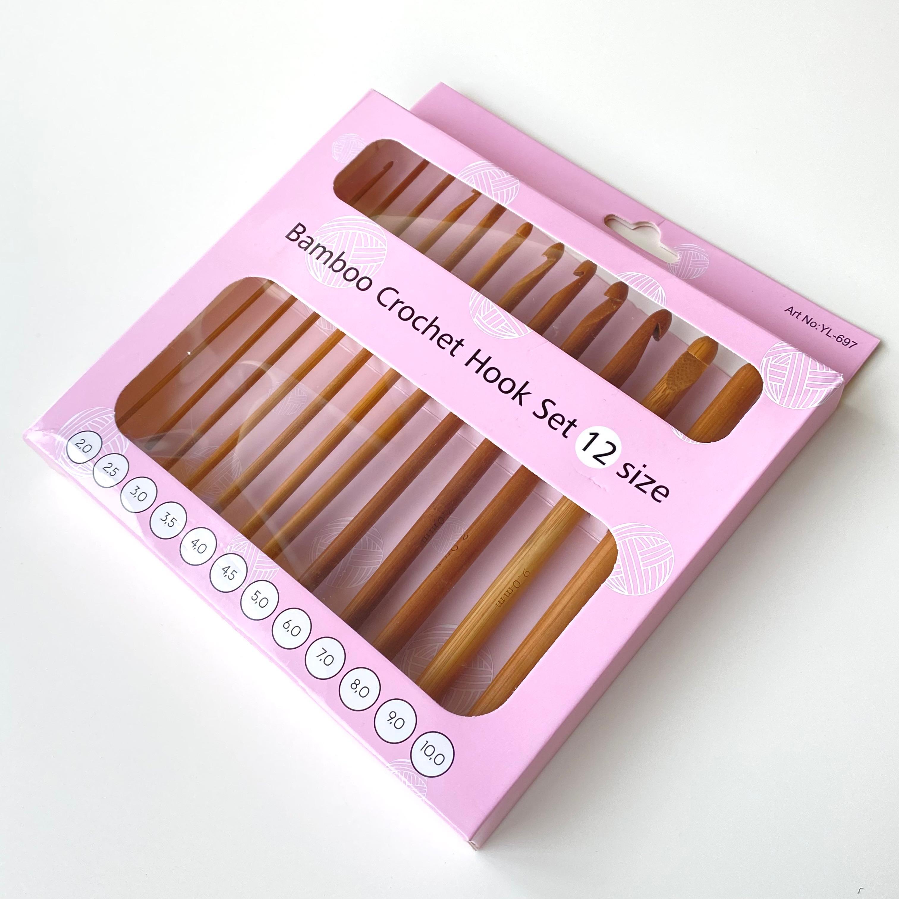 Bambu Örgü Tığ Seti | 12 Adet Tığ
