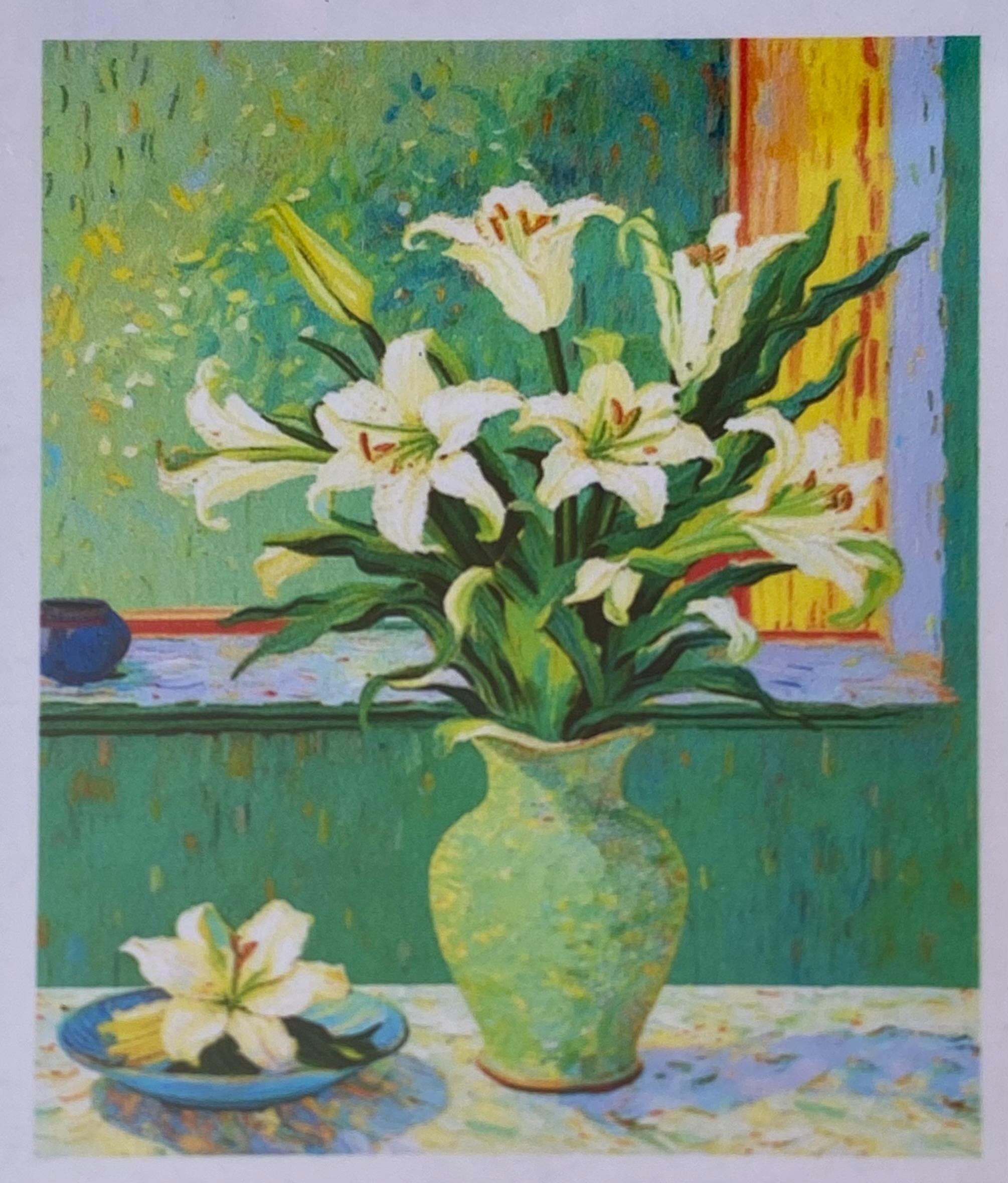 Boncuklu Taşlı Pano Çocuklar İçin Mozaik Elmas Goblen Diamond Tablo 30 X 40 Cm Yeşil Çiçekler