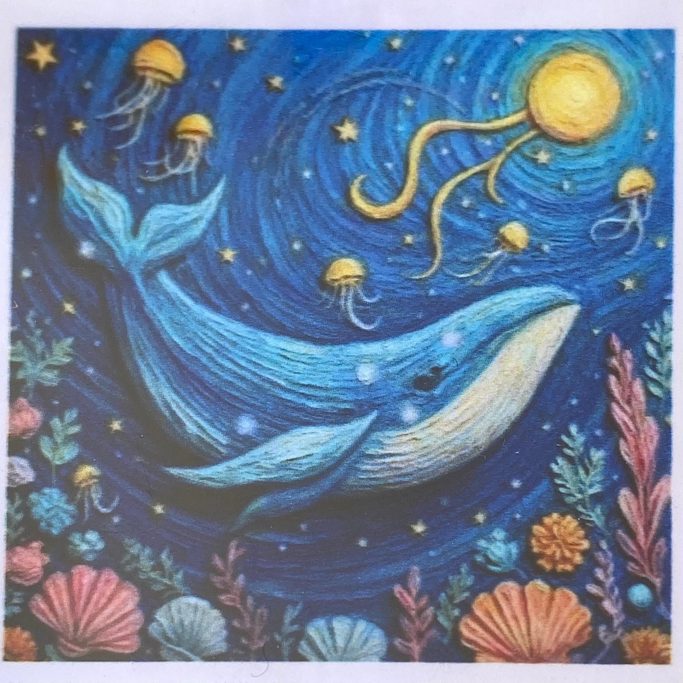 Boncuklu Taşlı Pano Çocuklar İçin Mozaik Elmas Goblen Diamond Tablo 30 X 30 Cm Denizler Alemi