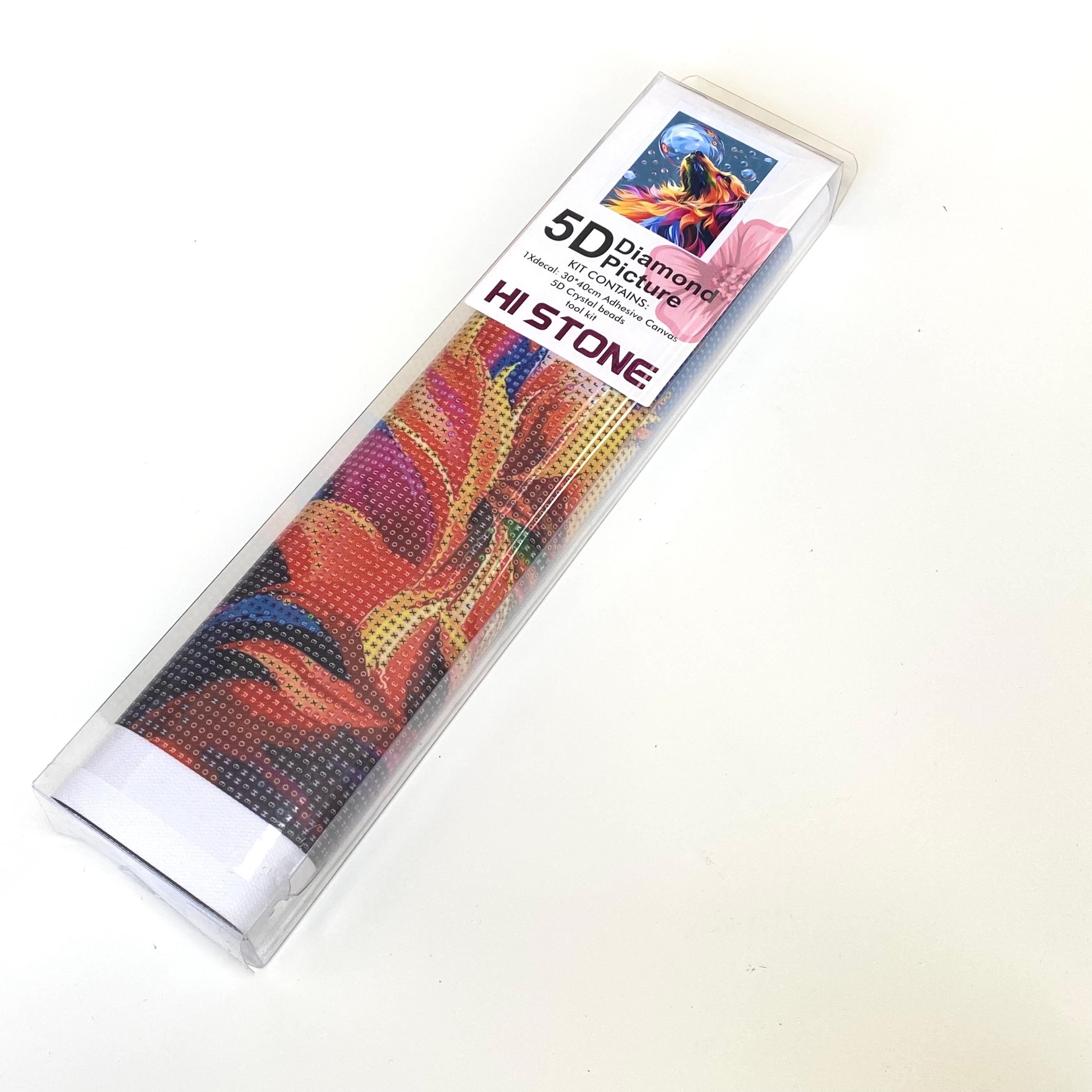 Boncuklu Taşlı Pano Çocuklar İçin Mozaik Elmas Goblen Diamond Tablo 30 X 40 Cm Renkl Köpek