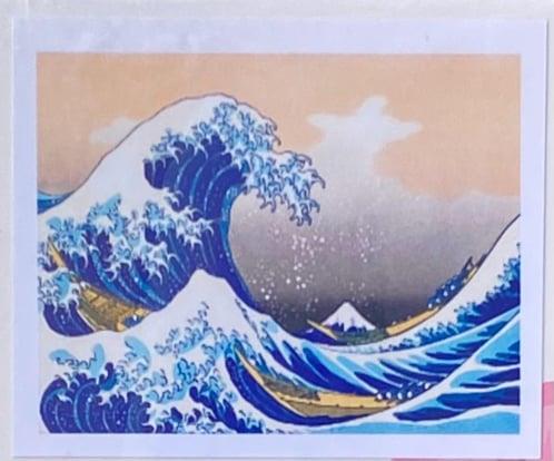 Boncuklu Taşlı Pano Çocuklar İçin Mozaik Elmas Goblen Diamond Tablo 30x 40 Cm Deniz Dalgası