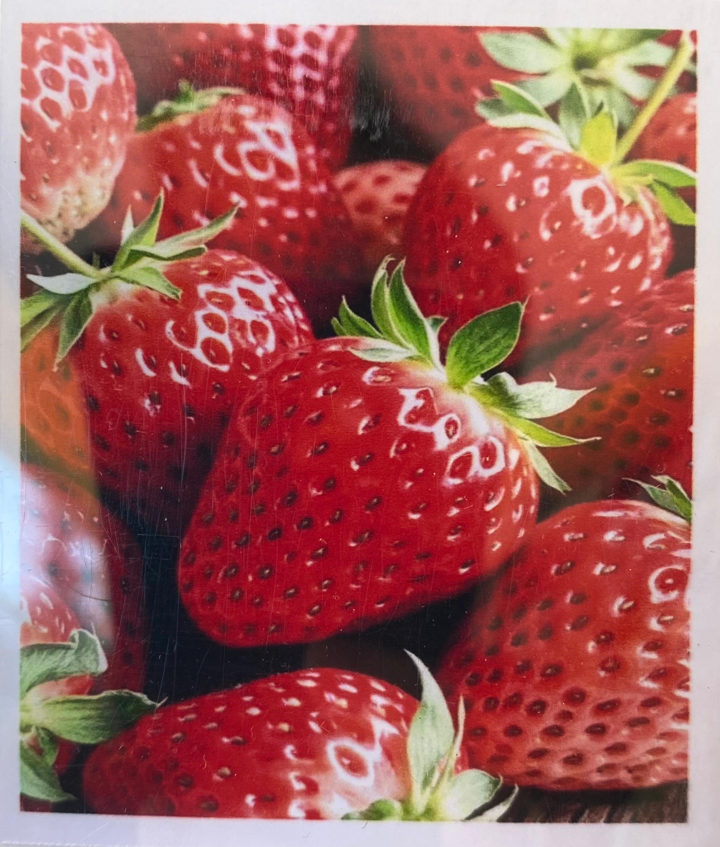 Boncuklu Taşlı Pano Mozaik Elmas Goblen Diamond Tablo 40x 50 Cm Çilekler