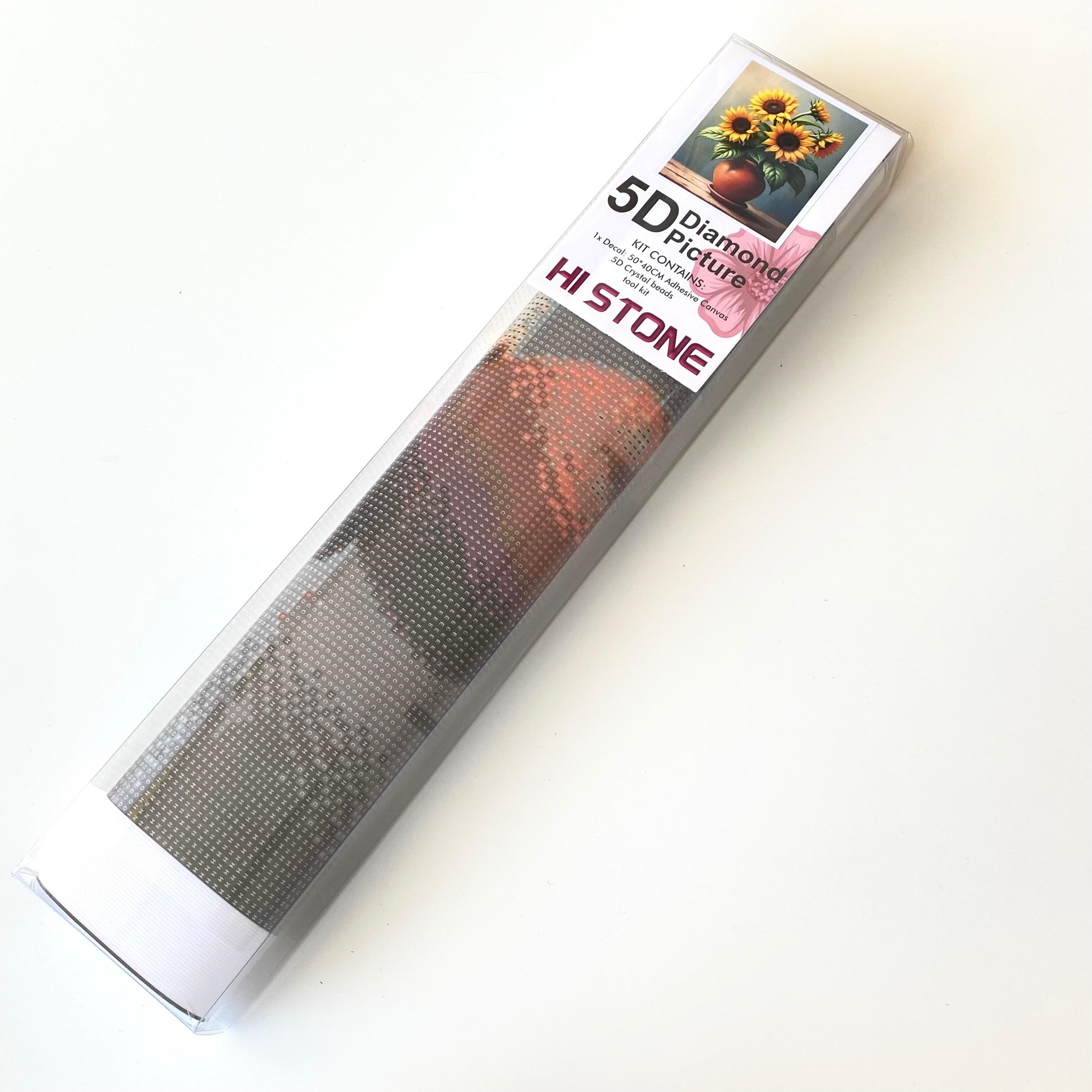 Boncuklu Taşlı Pano Mozaik Elmas Goblen Diamond Tablo 40x 50 Cm Saksıda Günebakan