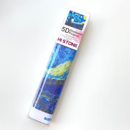 Boncuklu Taşlı Pano Mozaik Elmas Goblen Diamond Tablo 40x 50 Cm Yıldızlı Gece
