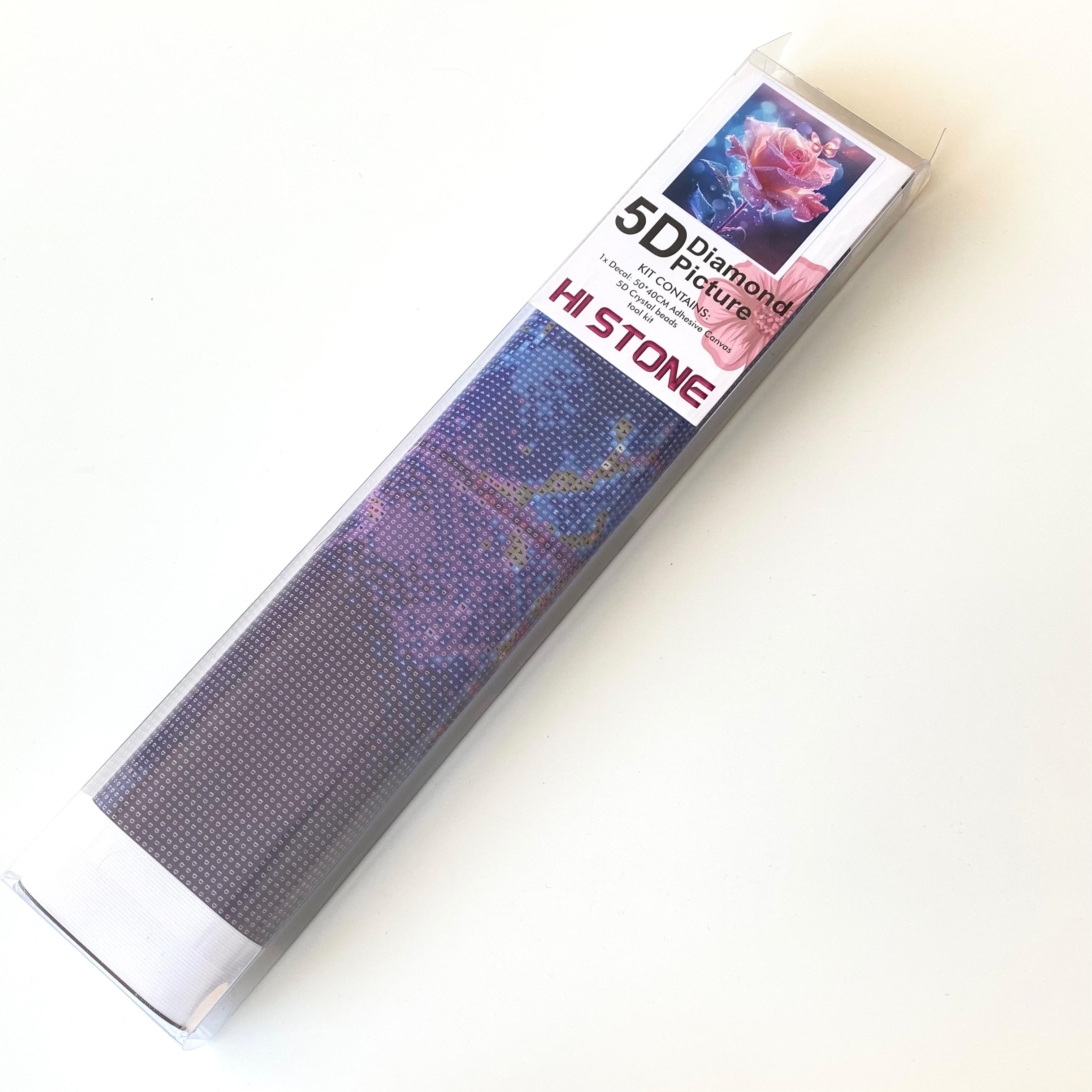 Boncuklu Taşlı Pano Mozaik Elmas Goblen Diamond Tablo 40x 50 Cm Kozmik Gül