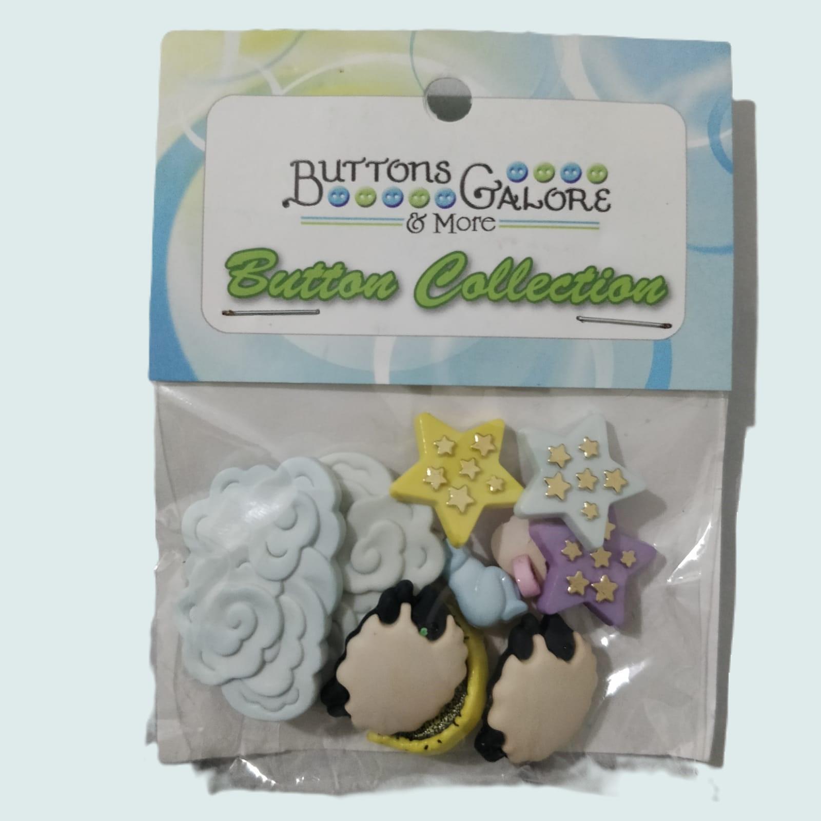 Buttons Galore & More Figürlü Düğme ( Dress İt Up Dizayn ) 4425