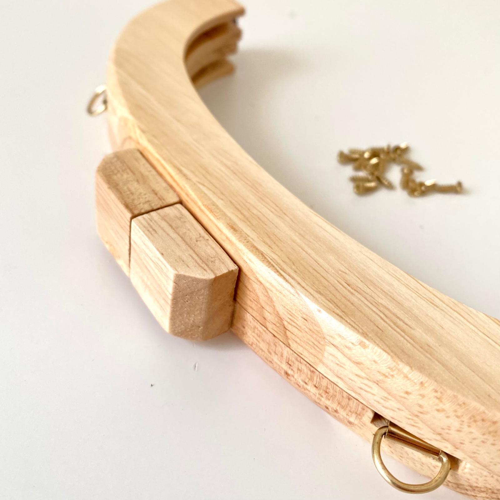 Çanta Bursu Oval Slim Açık Kahve 20 Cm