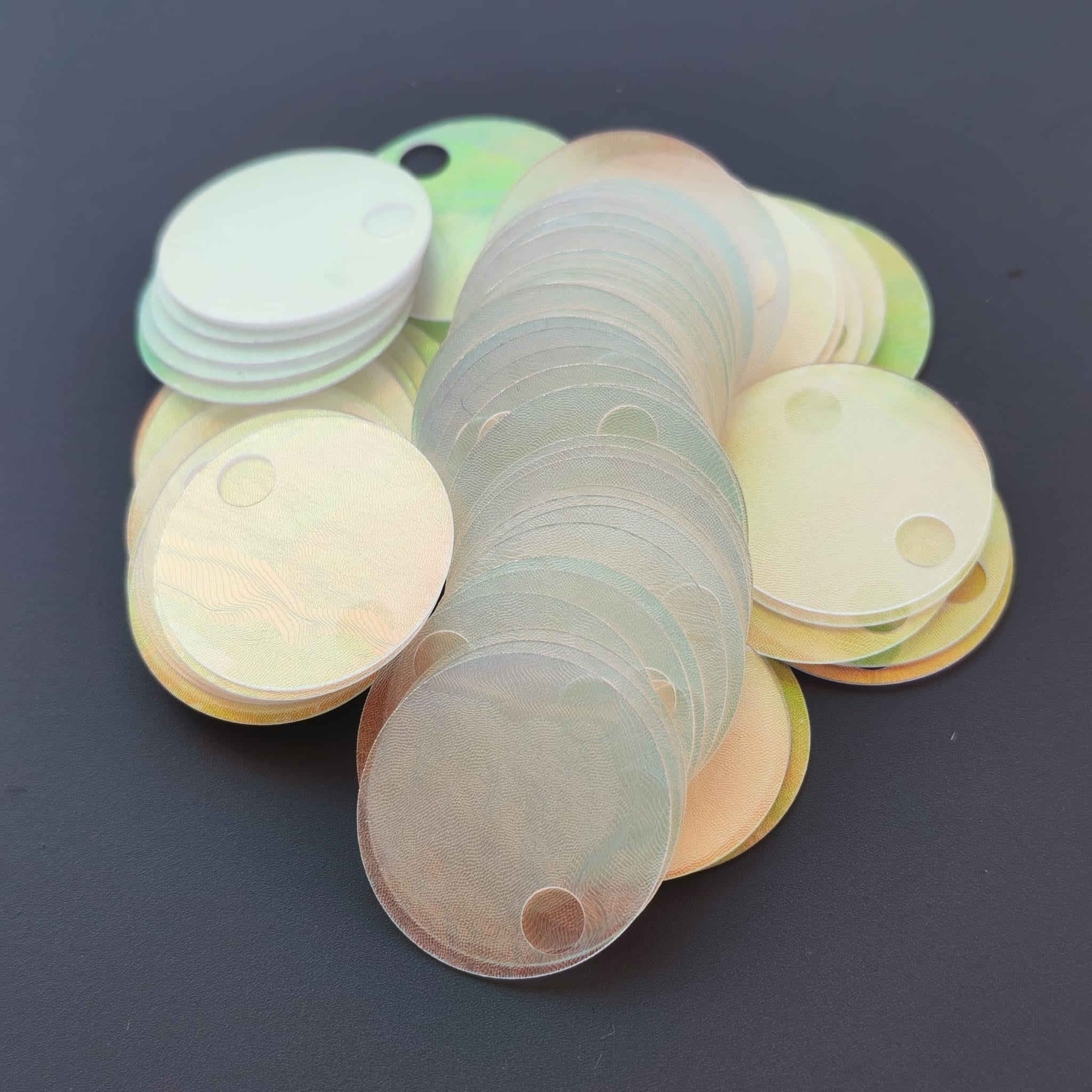 Çanta Elbise Pul Payet 20 MM Mat Janjanlı +/- 200 Adet - 23,5 Gr