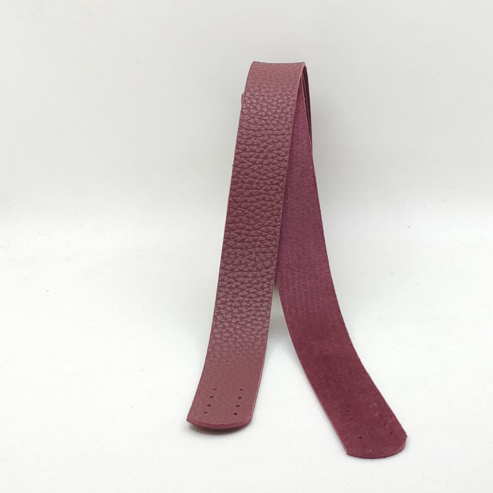 Çanta Sapı Spor Model 75 Cm* 2,5 Cm ( Çift ) Bordo Rengi