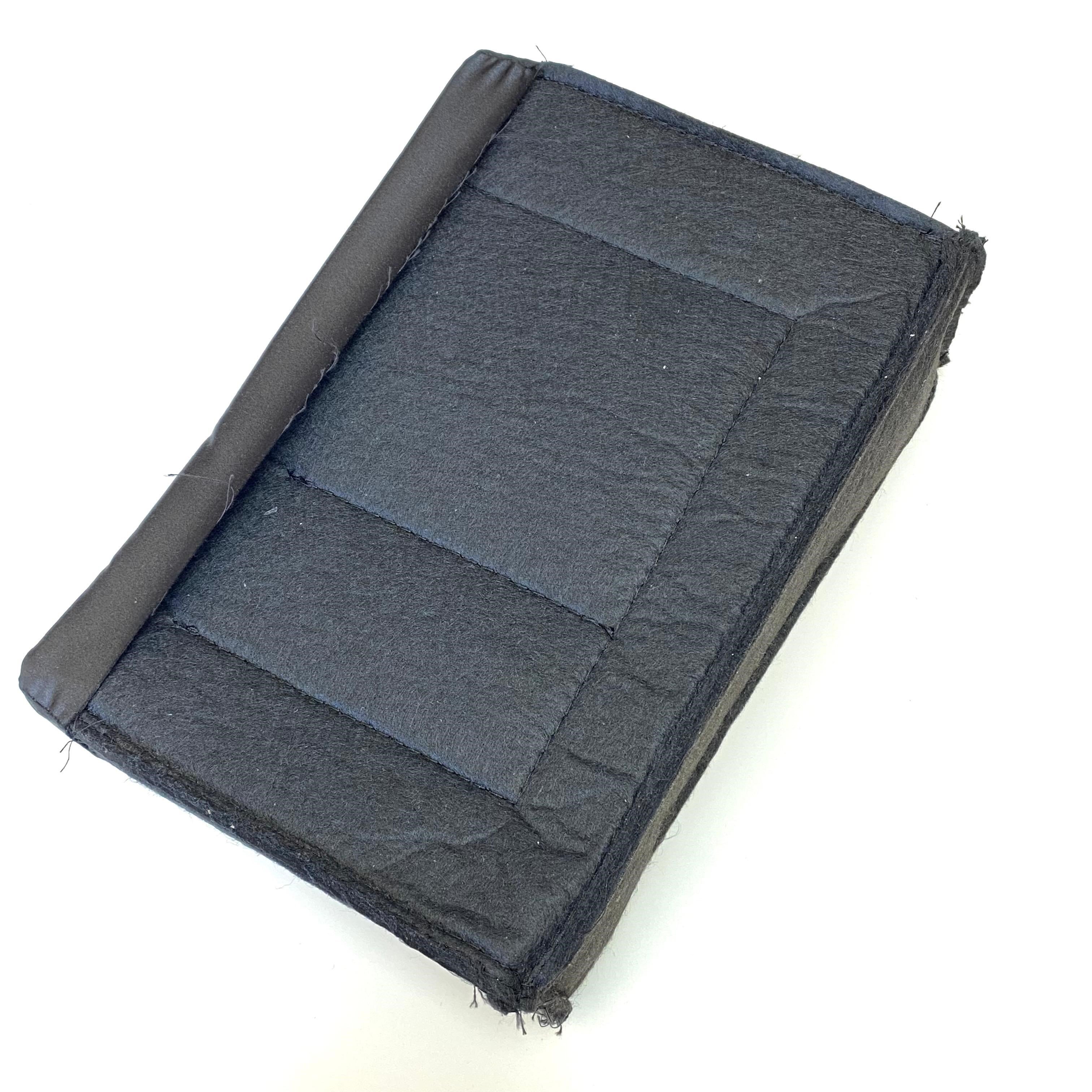 Çanta Tabanlı Keçe Çanta Astarı Örgü Aksesuarı 30 X 20 Cm Siyah